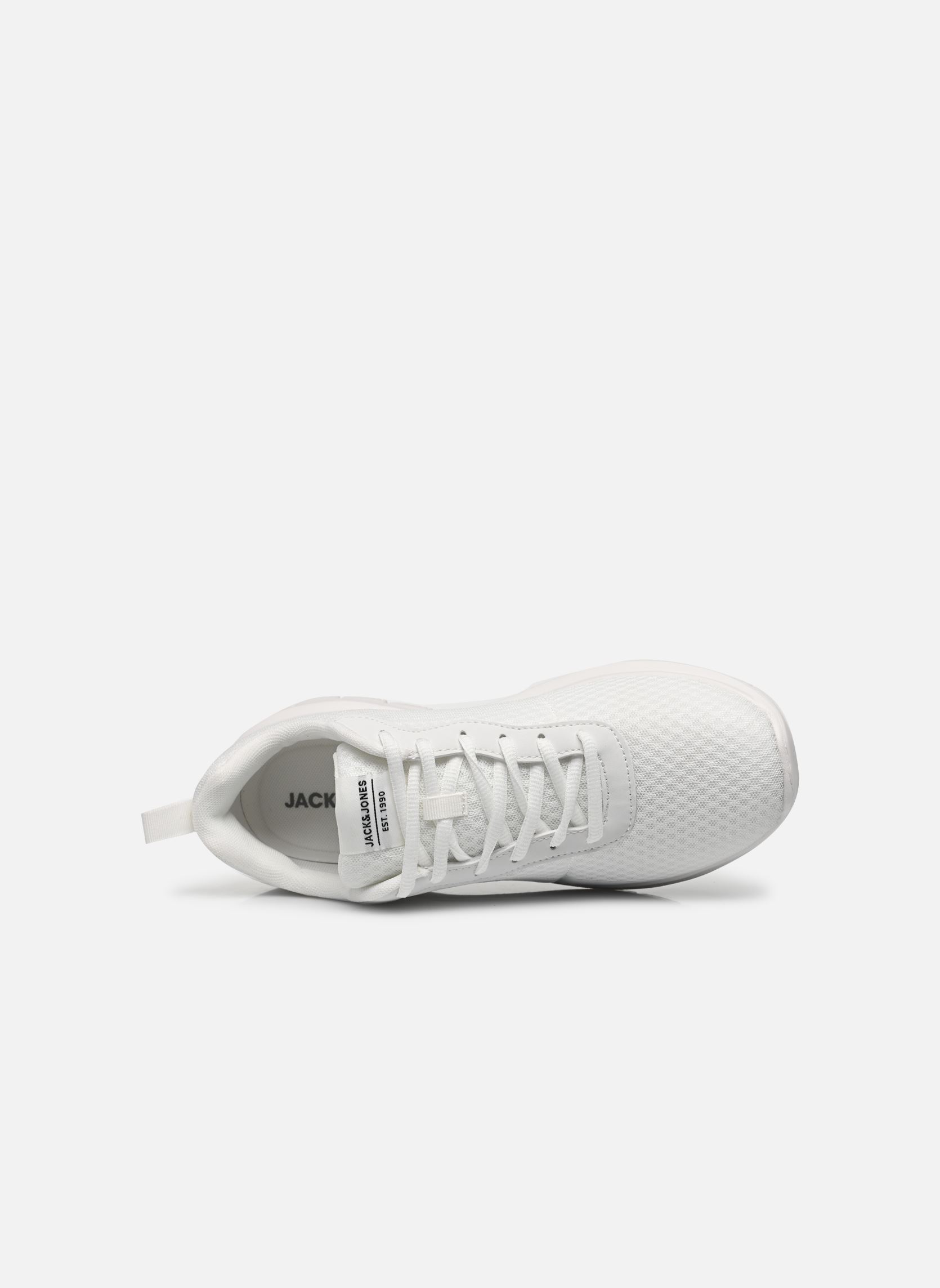 Baskets toile Jfw Taylor Mesh Sneaker homme blanc Jack & Jones Baskets toile Jfw Taylor Mesh Sneaker homme blanc Bright white