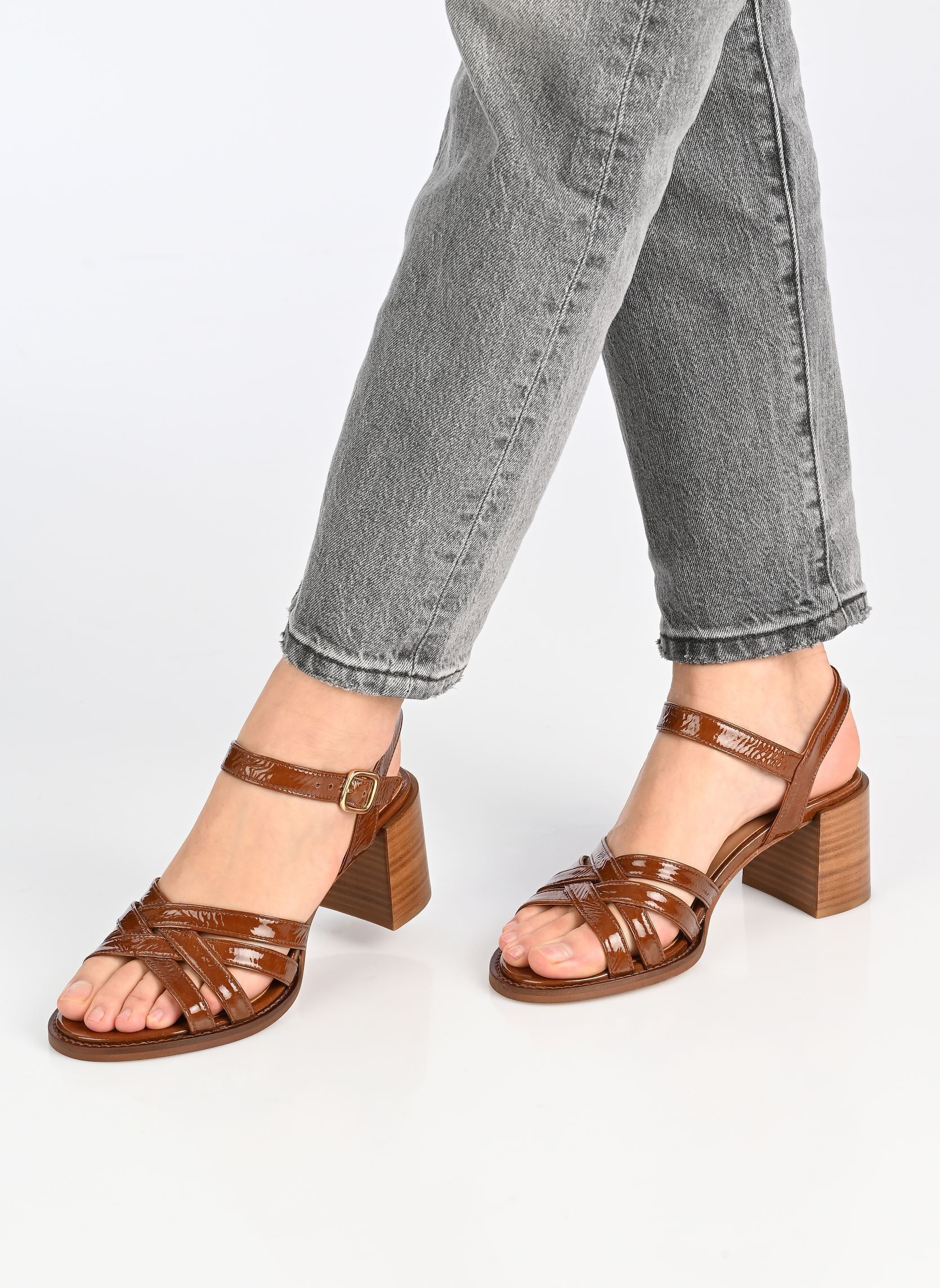 Sandalen Mita - sandales damen braun Georgia Rose Sandalen Mita - sandales damen braun Cognac