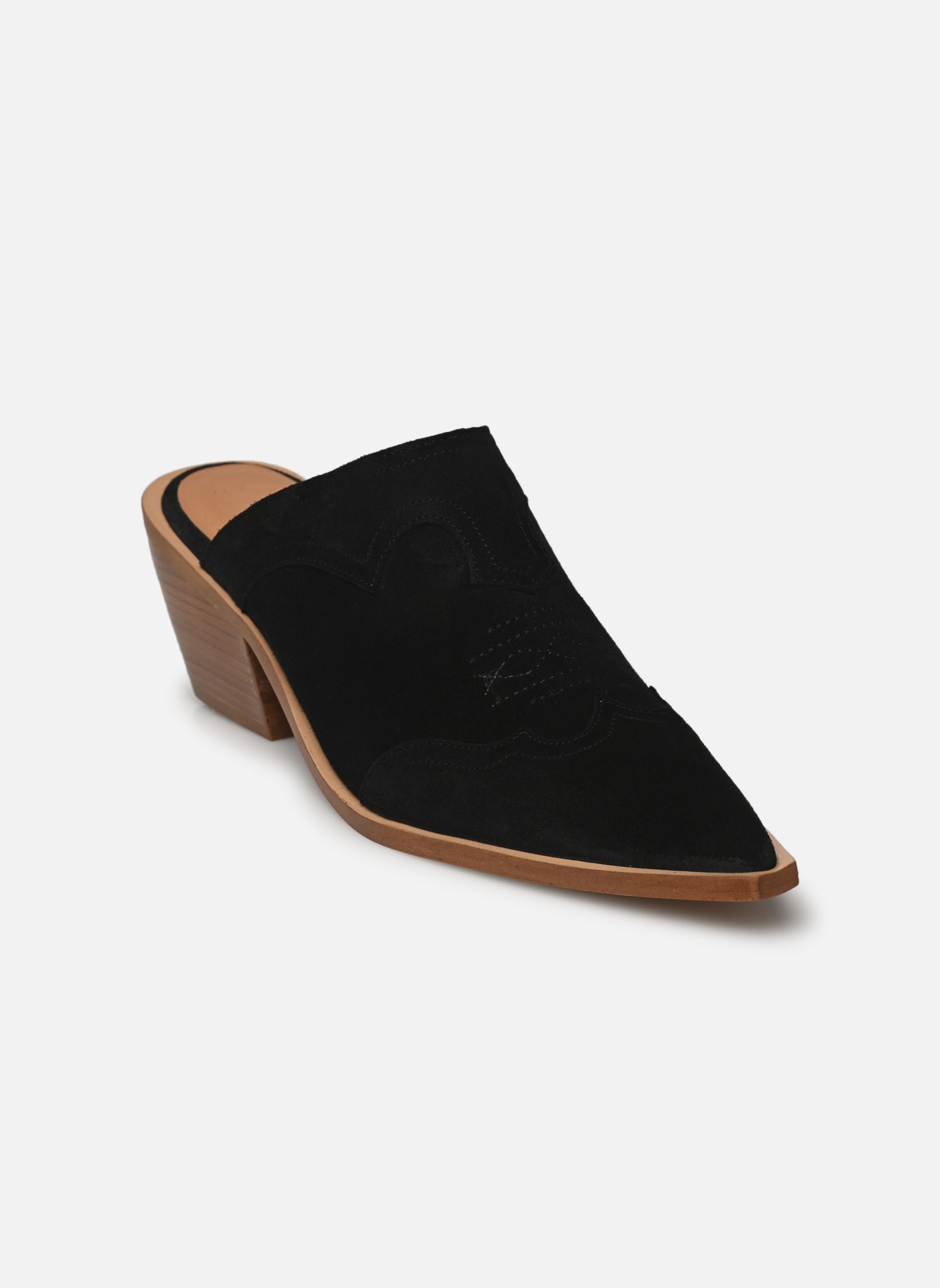 Pantoletten und Clogs Masantiag - mules damen schwarz Georgia Rose Pantoletten und Clogs Masantiag - mules damen schwarz NOIR