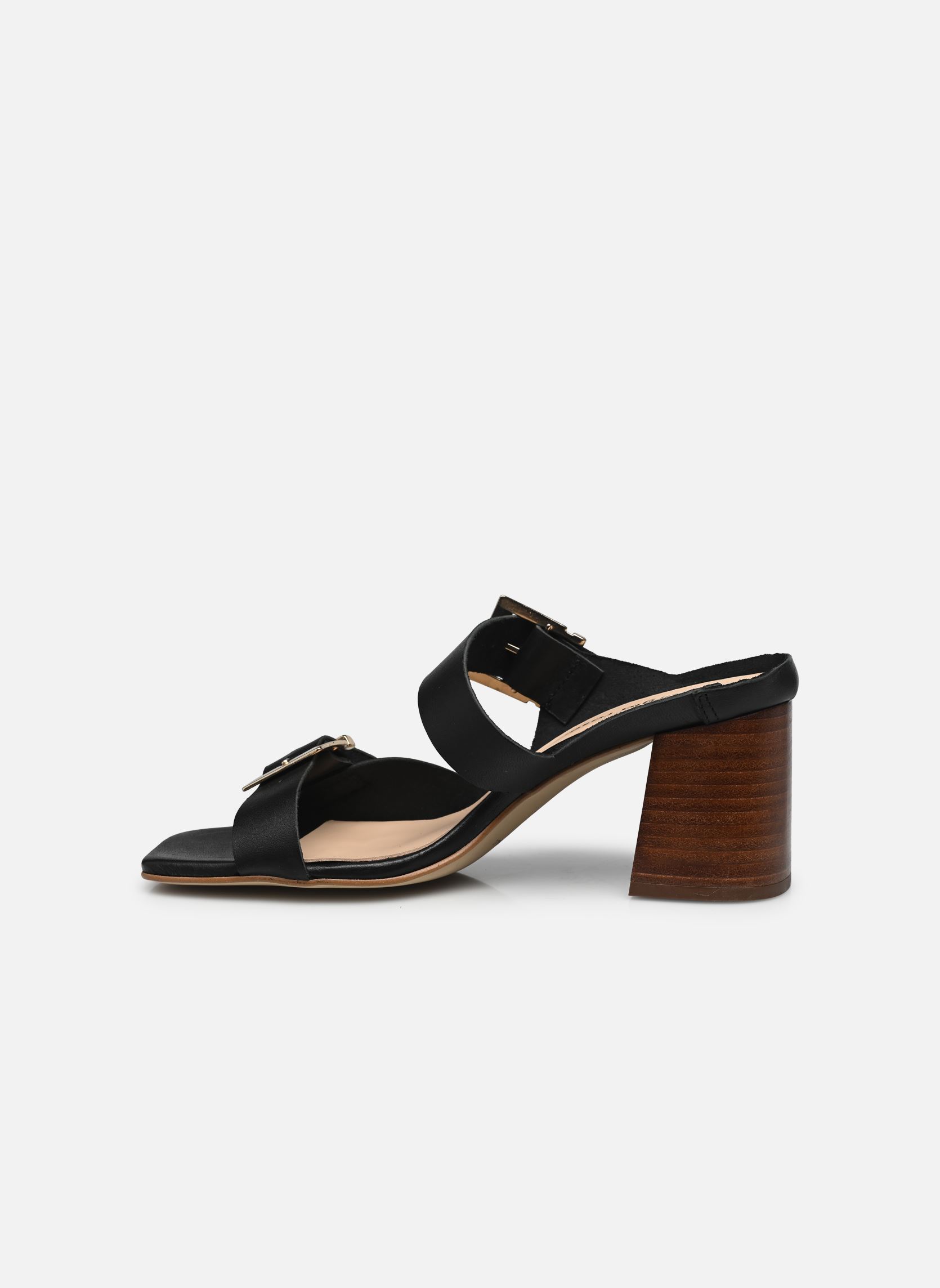 Zuecos y mules Souble - mules mujer negro Georgia Rose Zuecos y mules Souble - mules mujer negro NOIR