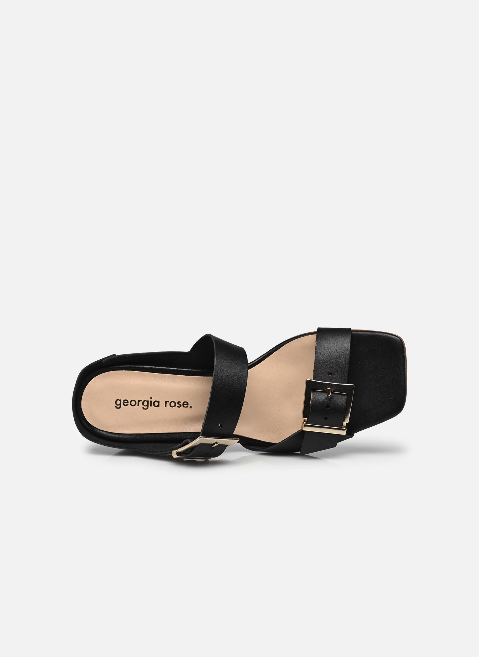 Zuecos y mules Souble - mules mujer negro Georgia Rose Zuecos y mules Souble - mules mujer negro NOIR