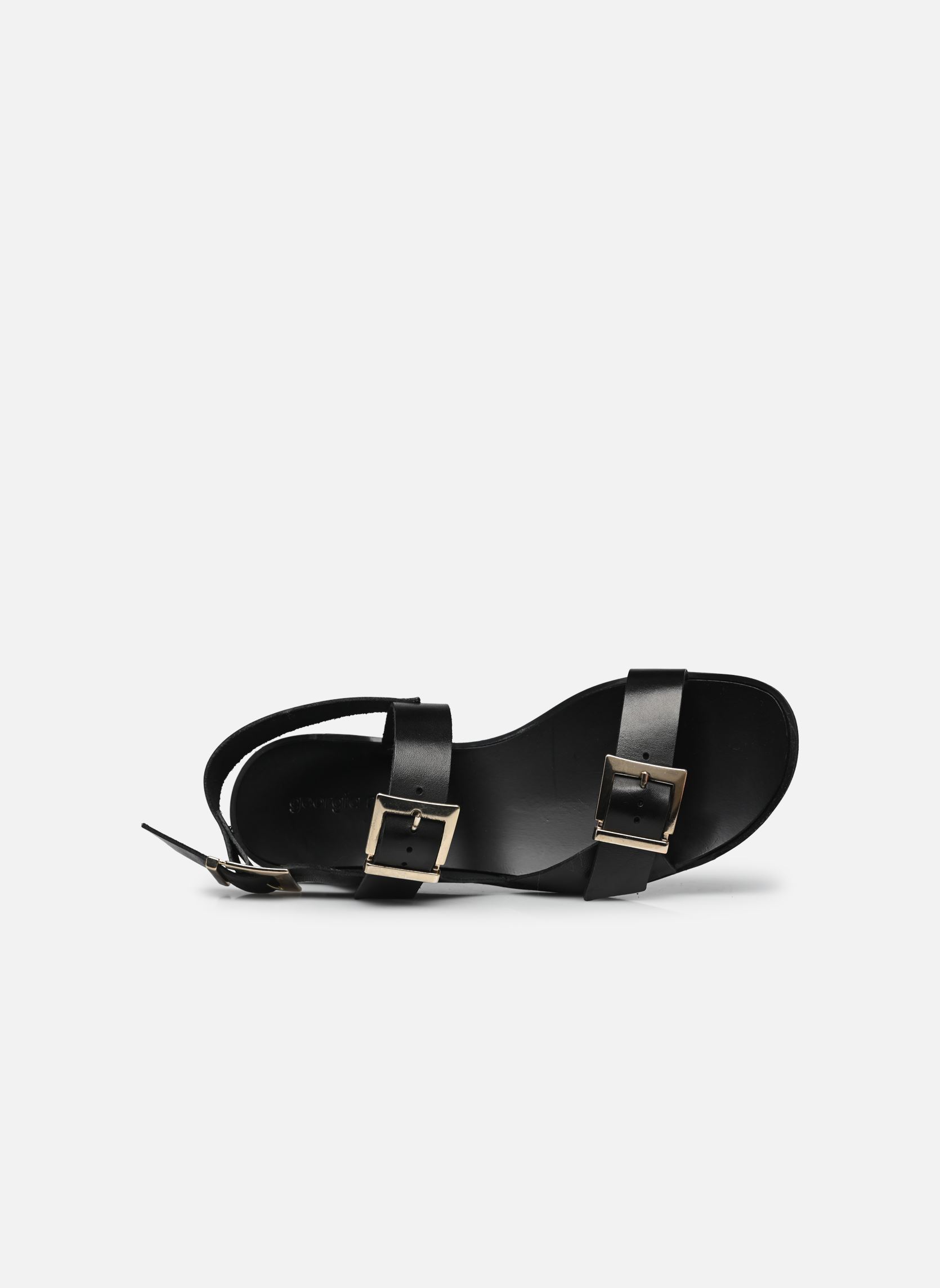 Flache Sandalen San - sandales damen schwarz Georgia Rose Flache Sandalen San - sandales damen schwarz NOIR