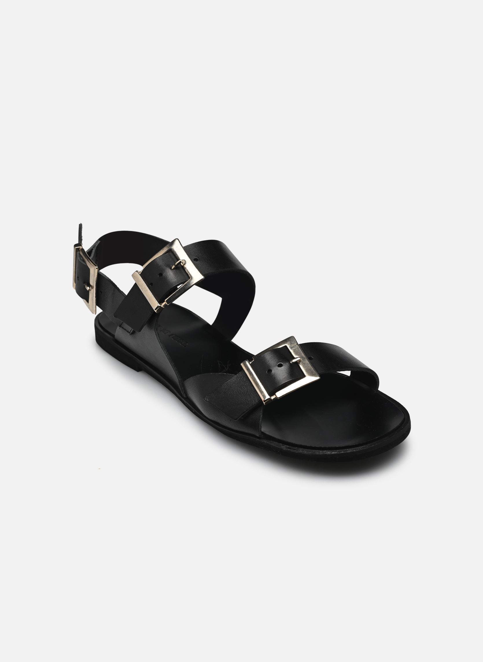 Flache Sandalen San - sandales damen schwarz Georgia Rose Flache Sandalen San - sandales damen schwarz NOIR