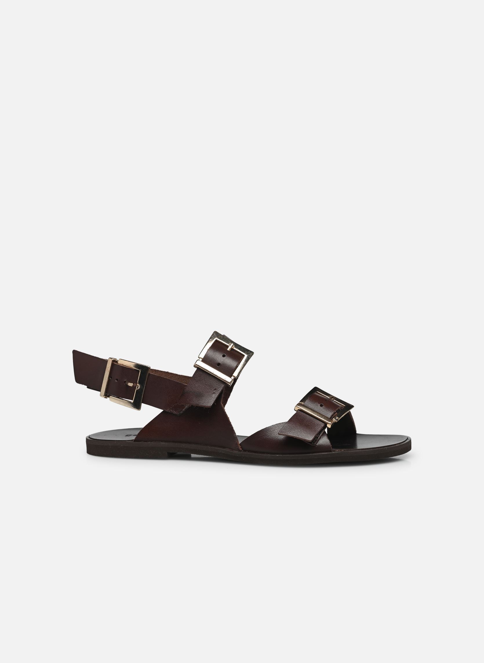 Sandali piatti San - sandales donna marrone Georgia Rose Sandali piatti San - sandales donna marrone CHOCOLAT