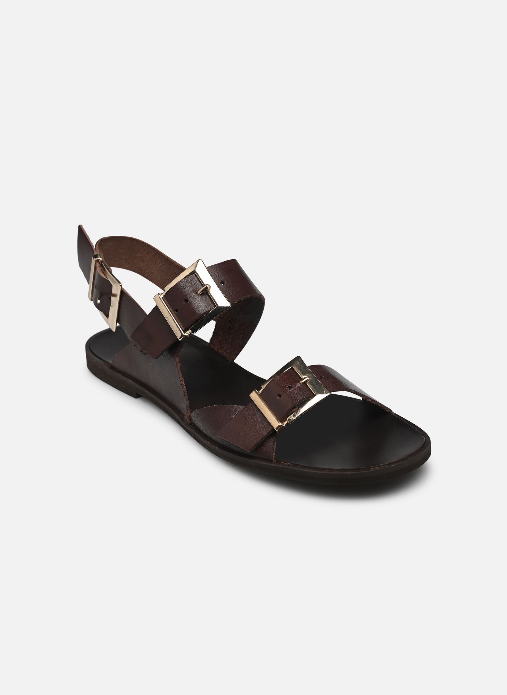 Sandali piatti San - sandales donna marrone Georgia Rose Sandali piatti San - sandales donna marrone CHOCOLAT