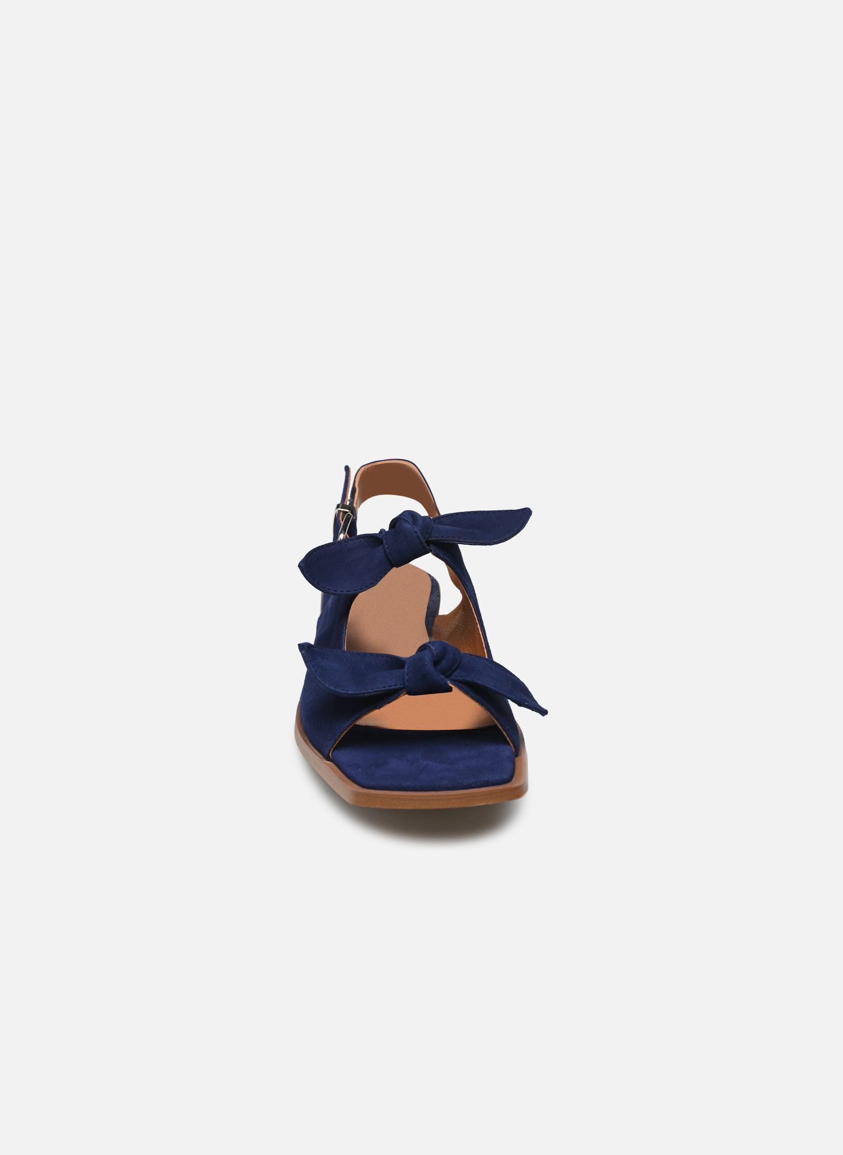 Flache Sandalen Saki - sandales damen blau Georgia Rose Flache Sandalen Saki - sandales damen blau MARINE