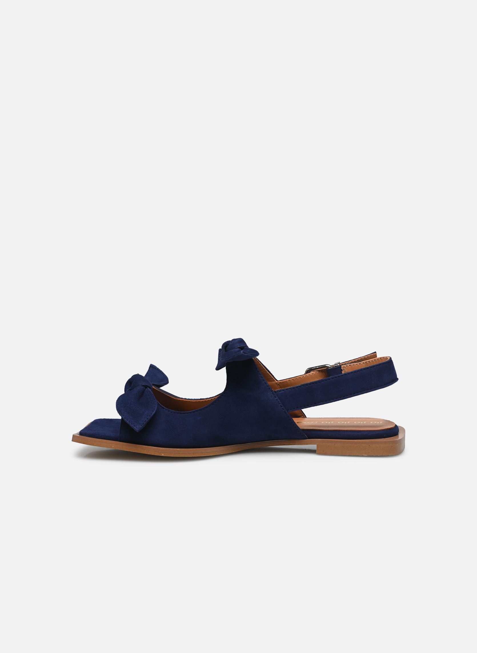 Flache Sandalen Saki - sandales damen blau Georgia Rose Flache Sandalen Saki - sandales damen blau MARINE