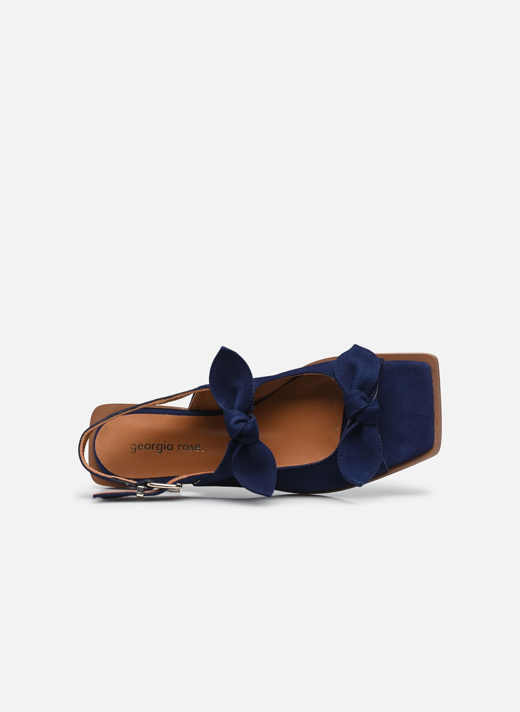 Flache Sandalen Saki - sandales damen blau Georgia Rose Flache Sandalen Saki - sandales damen blau MARINE
