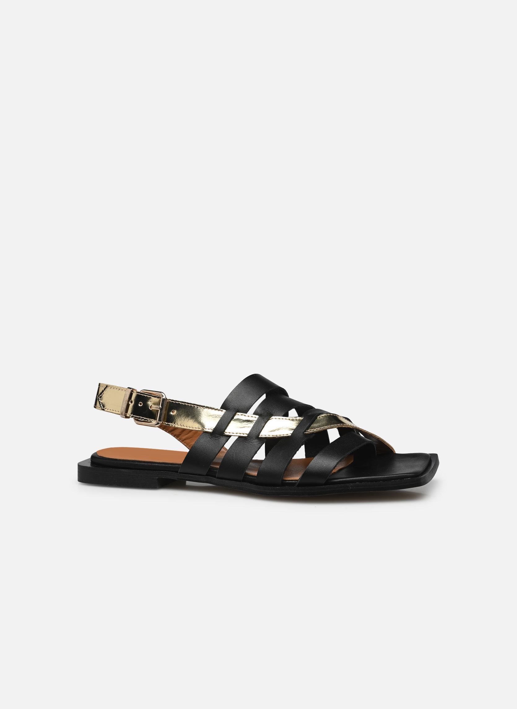 Sandali piatti Shido - sandales donna nero Georgia Rose Sandali piatti Shido - sandales donna nero NOIR