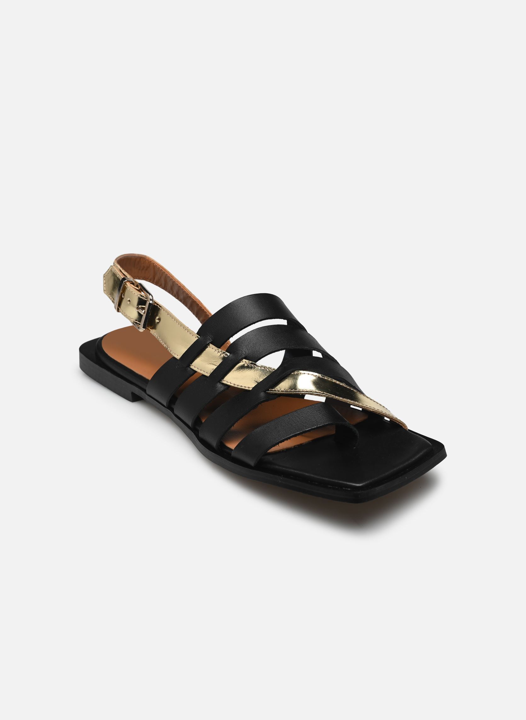 Sandali piatti Shido - sandales donna nero Georgia Rose Sandali piatti Shido - sandales donna nero NOIR