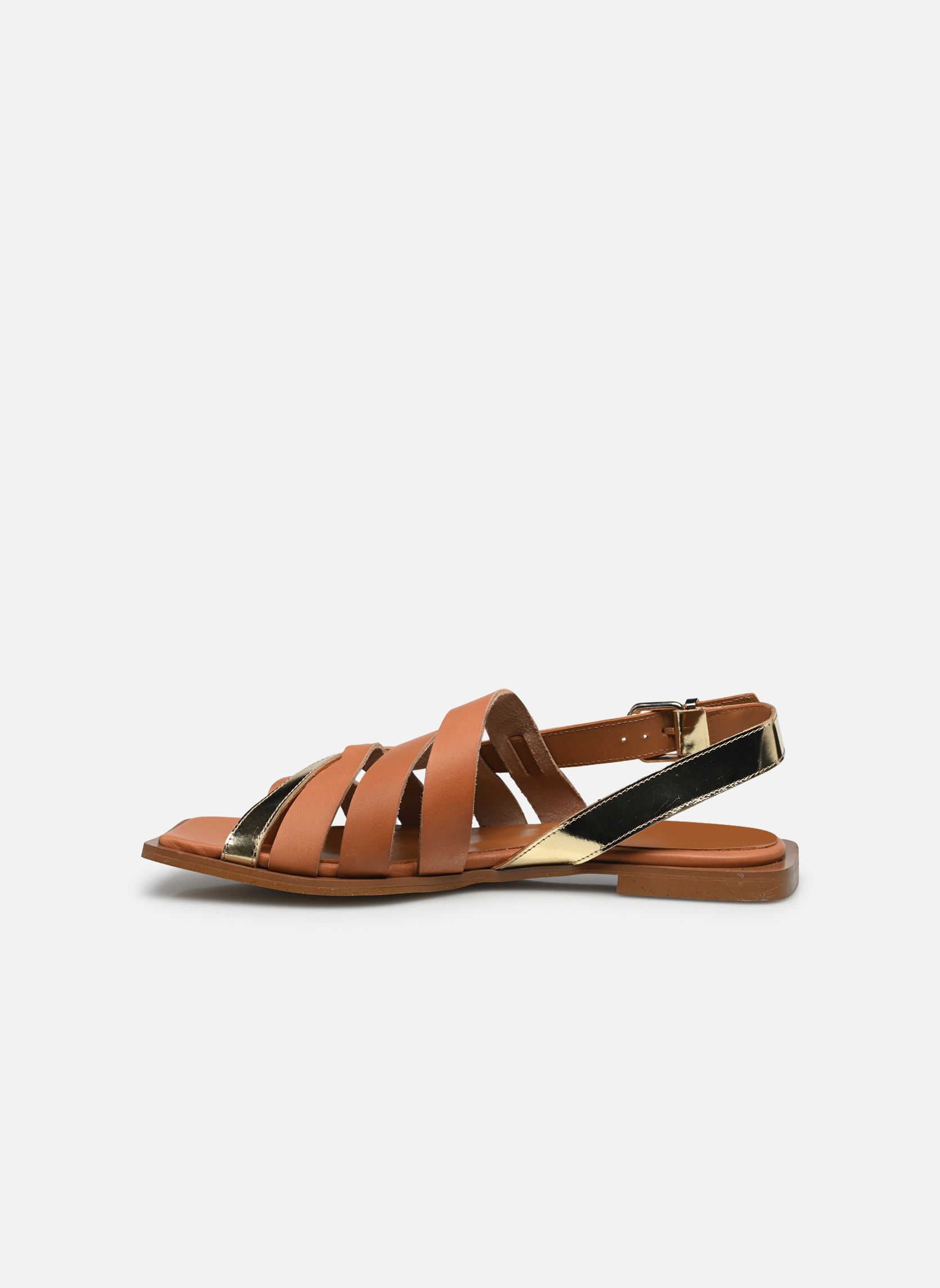 Sandales plates Shido - sandales femme marron Georgia Rose Sandales plates Shido - sandales femme marron COGNAC