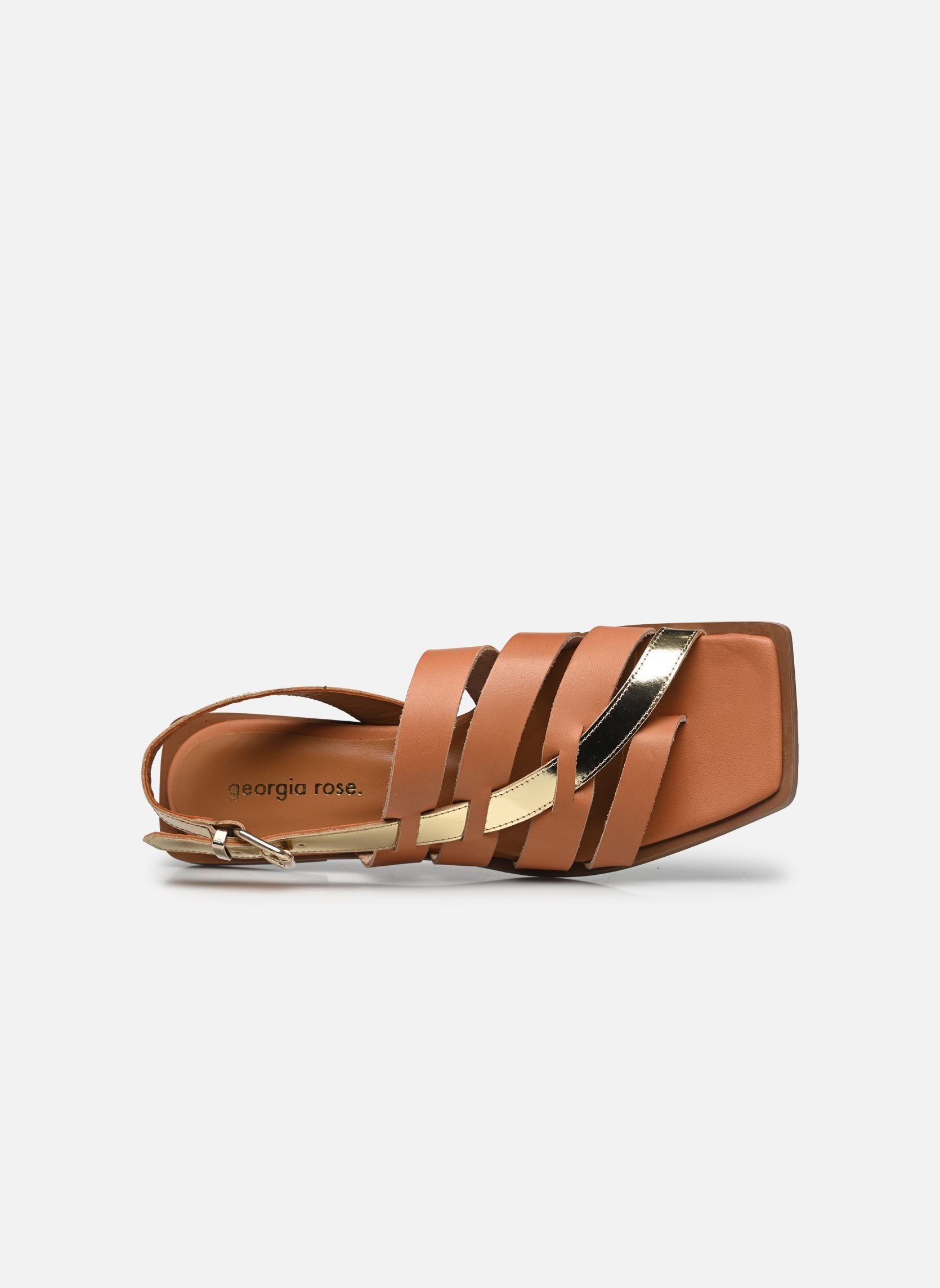 Sandales plates Shido - sandales femme marron Georgia Rose Sandales plates Shido - sandales femme marron COGNAC