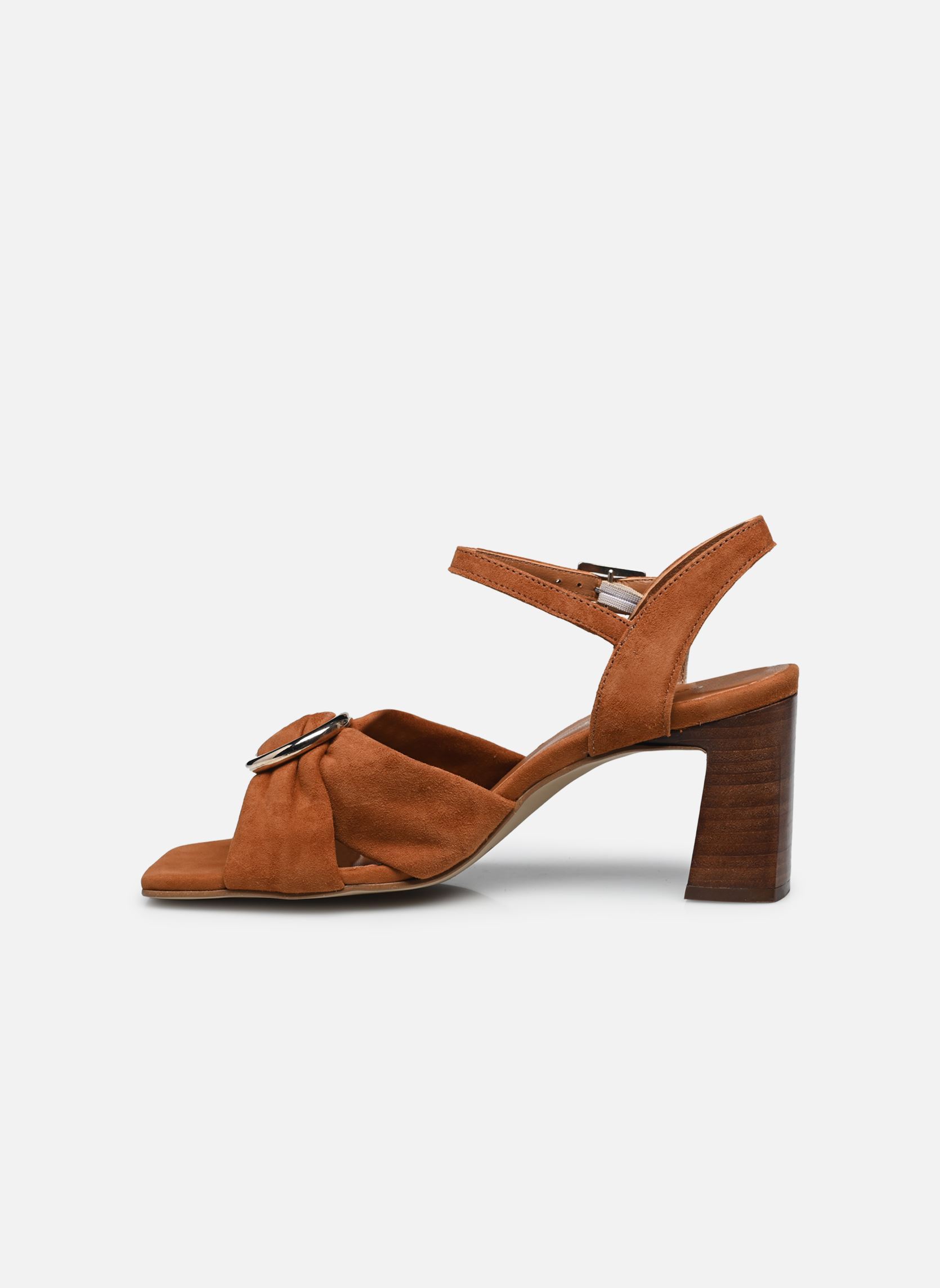 Sandalen Shin - sandales dames bruin Georgia Rose Sandalen Shin - sandales dames bruin COGNAC