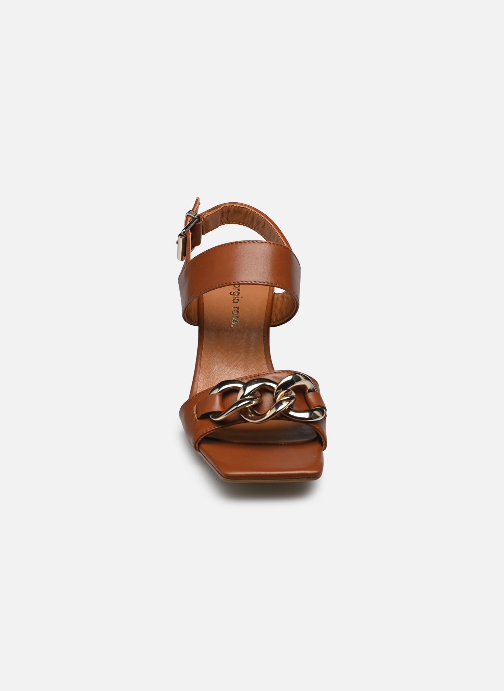 Sandalen Suzu - sandales damen braun Georgia Rose Sandalen Suzu - sandales damen braun COGNAC