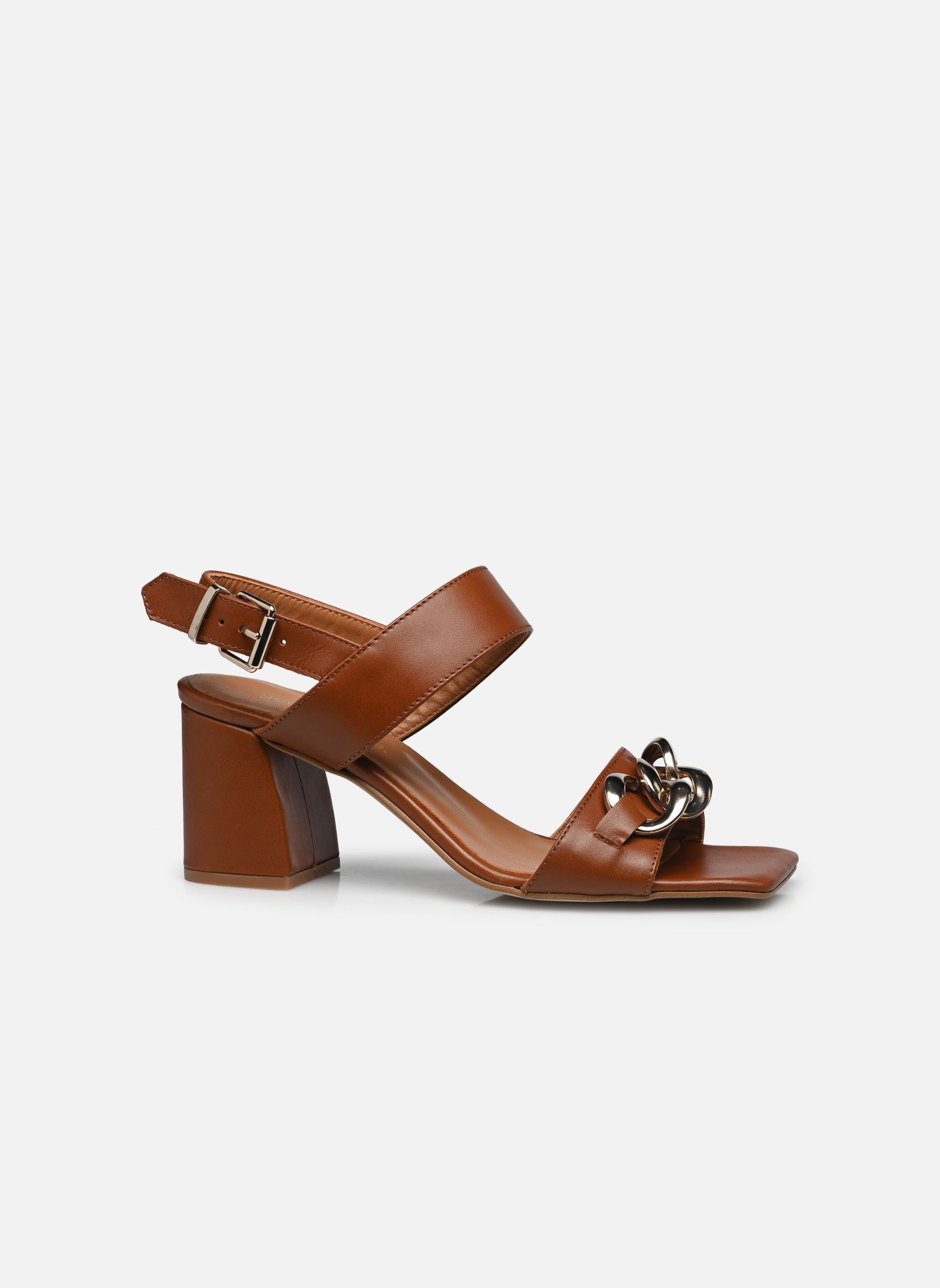 Sandalen Suzu - sandales damen braun Georgia Rose Sandalen Suzu - sandales damen braun COGNAC