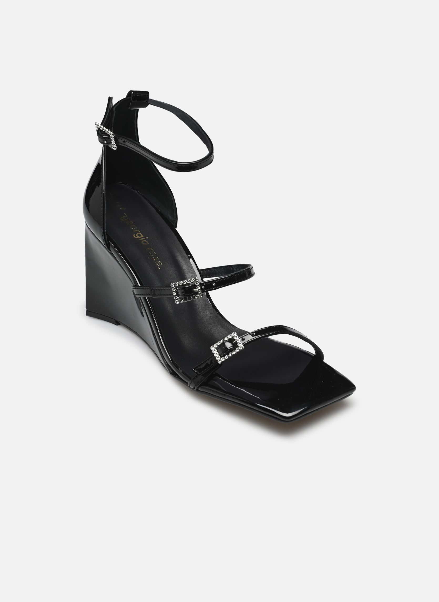 Sandales compensées et plateformes Soyo - sandales femme noir Georgia Rose Sandales compensées et plateformes Soyo - sandales femme noir NOIR