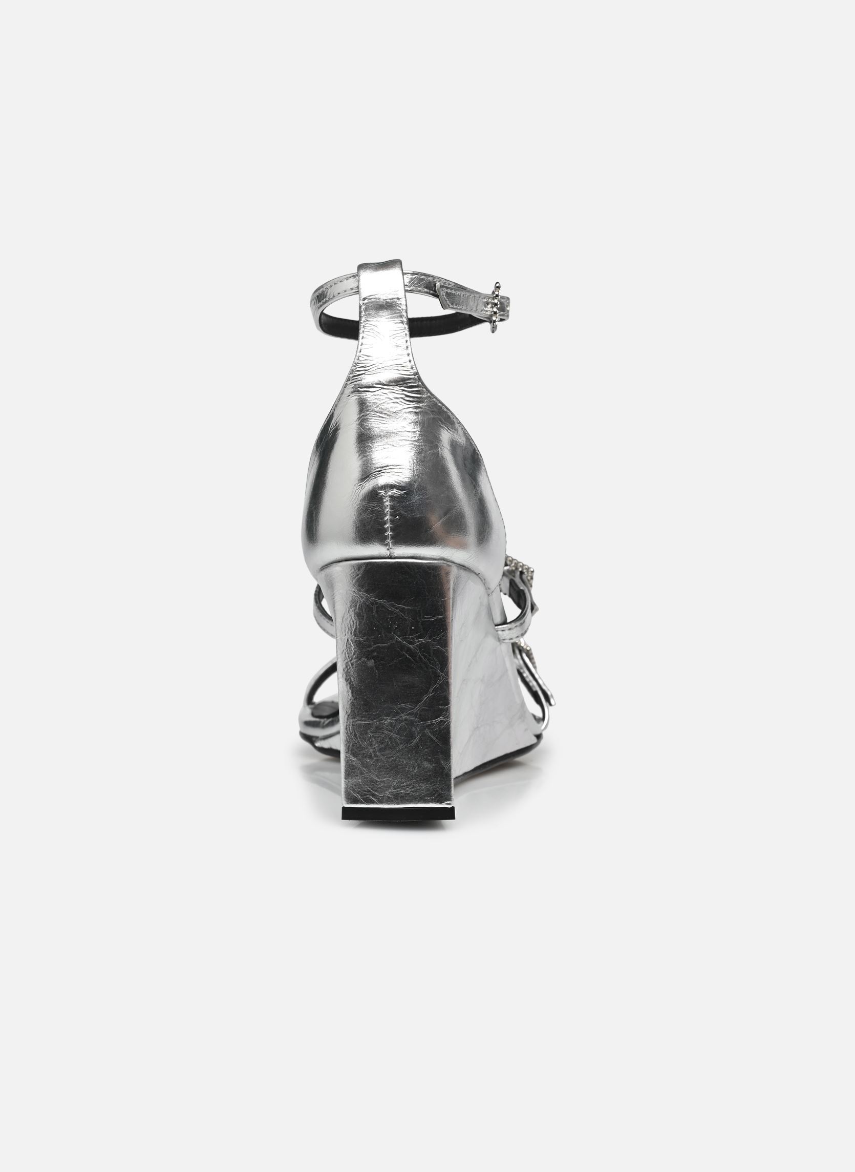 Sandali con zeppa e plateau Soyo - sandales donna argento Georgia Rose Sandali con zeppa e plateau Soyo - sandales donna argento ARGENT
