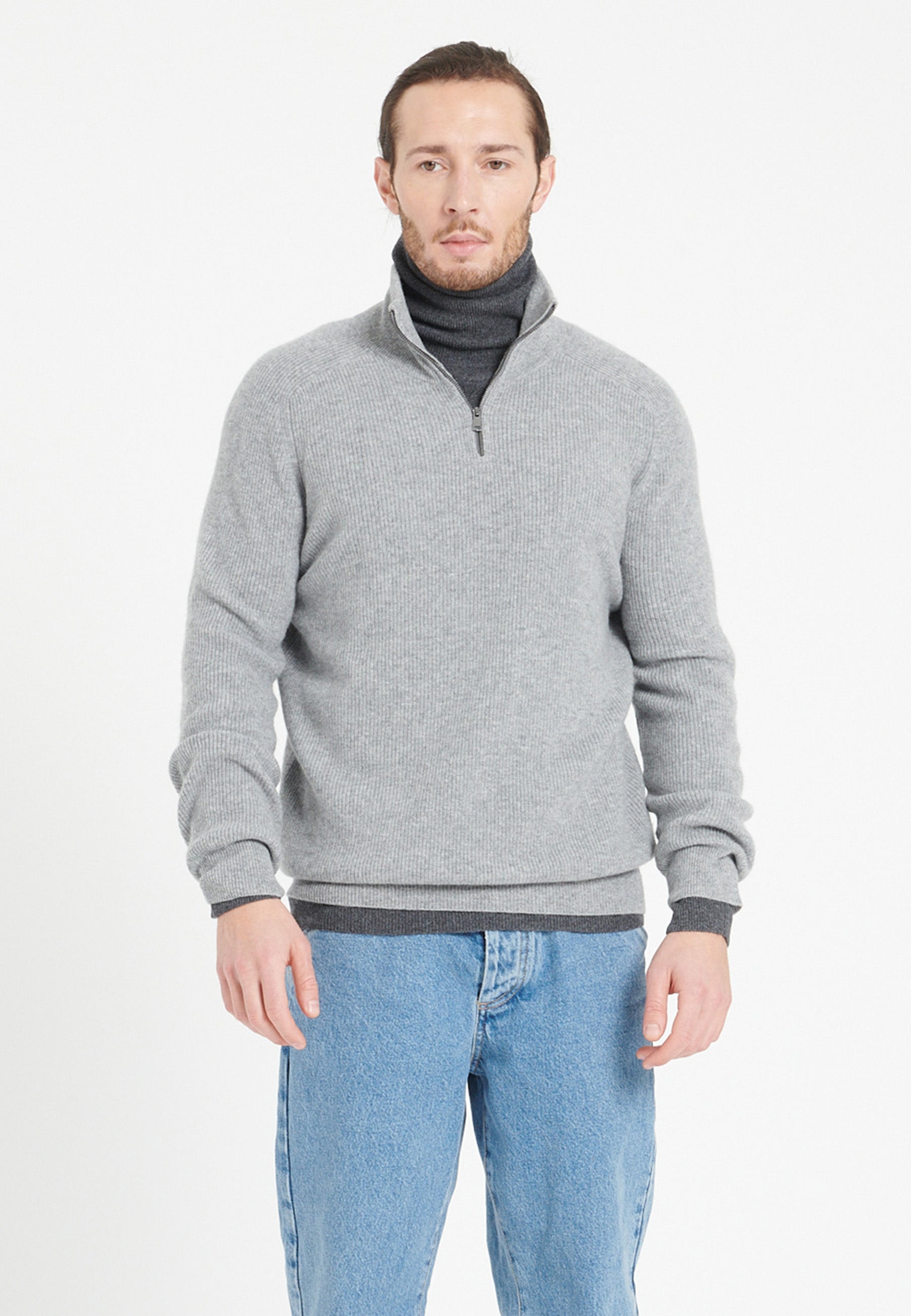 Pull Lacoste Men SH9615 Navy Blue Green Red