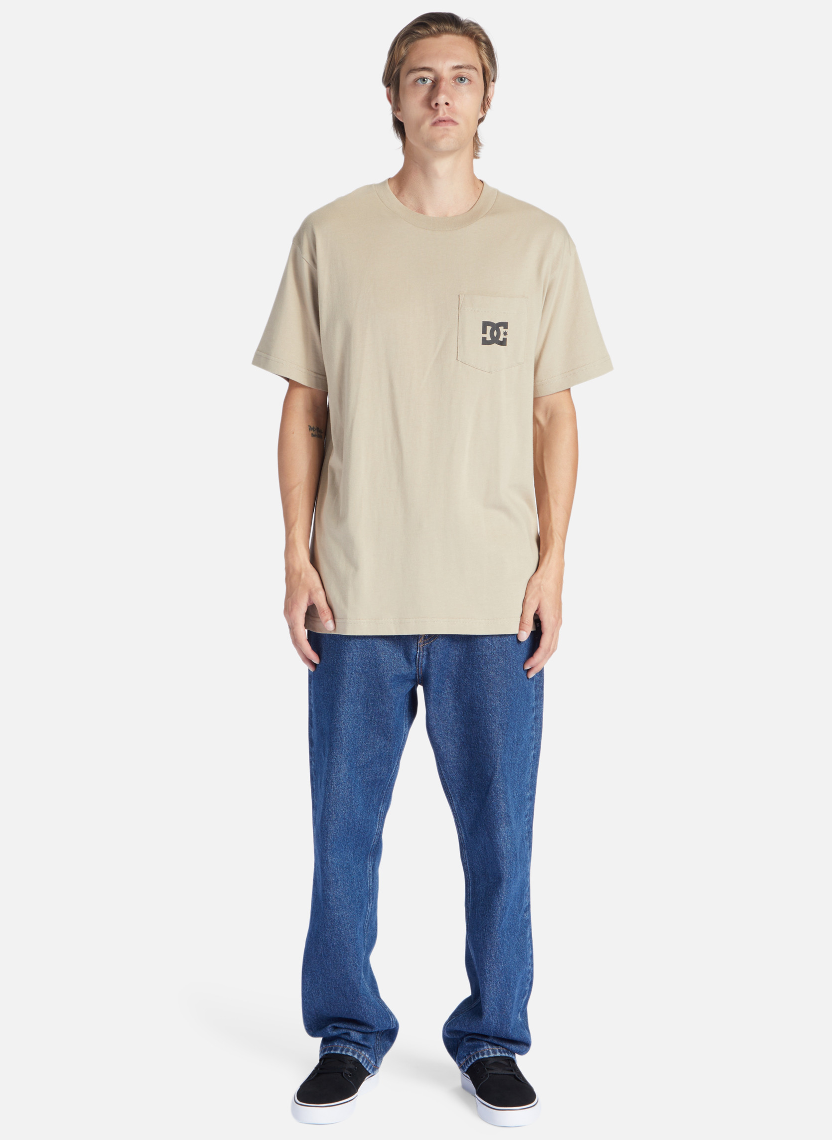Tee-shirts DC Star homme beige DC Shoes Tee-shirts DC Star homme beige Beige