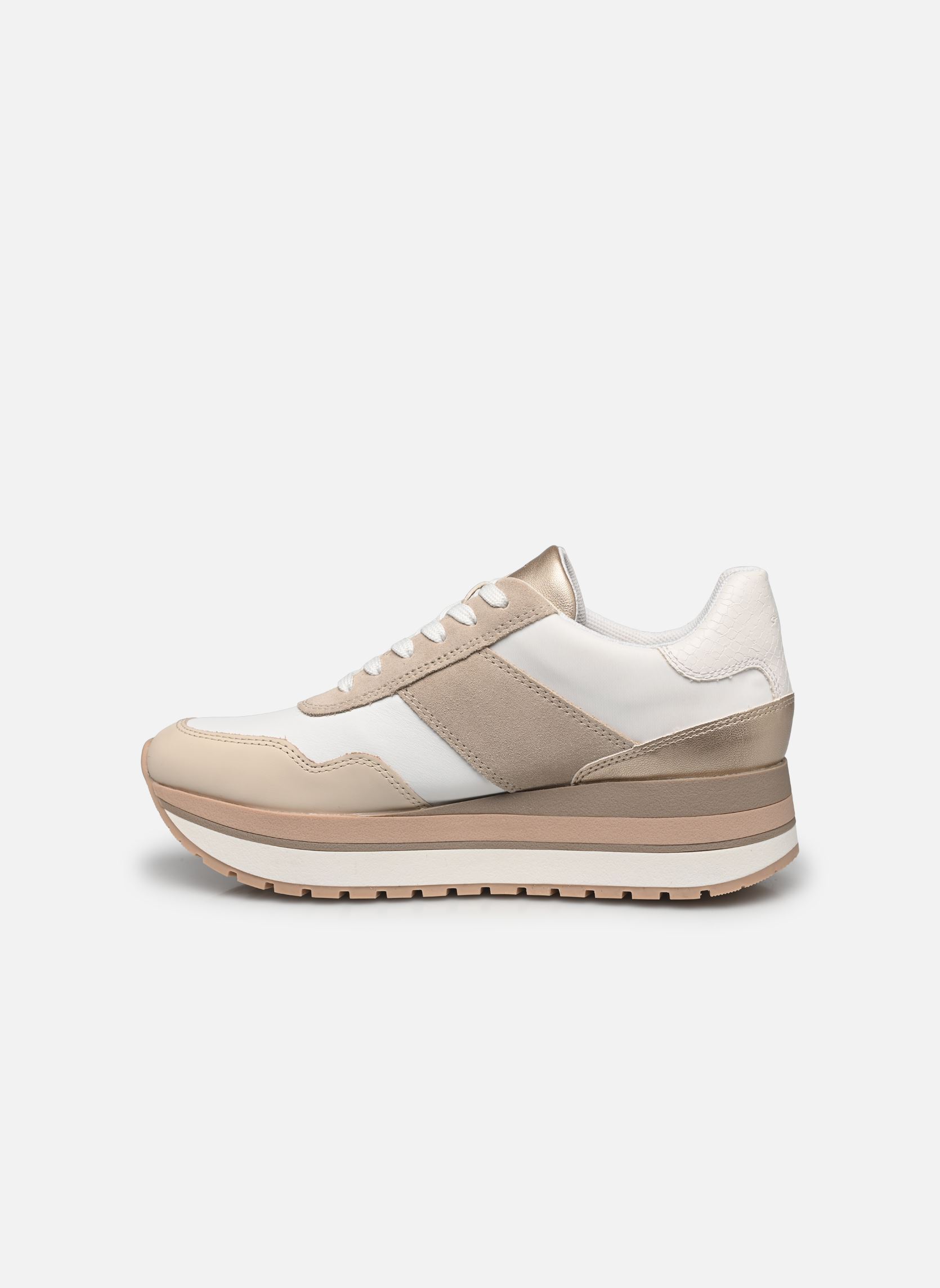 Geox D New Kency A Damessneakers, Bruin, 42 EU Geox D New Kency A Damessneakers, Bruin, 42 EU