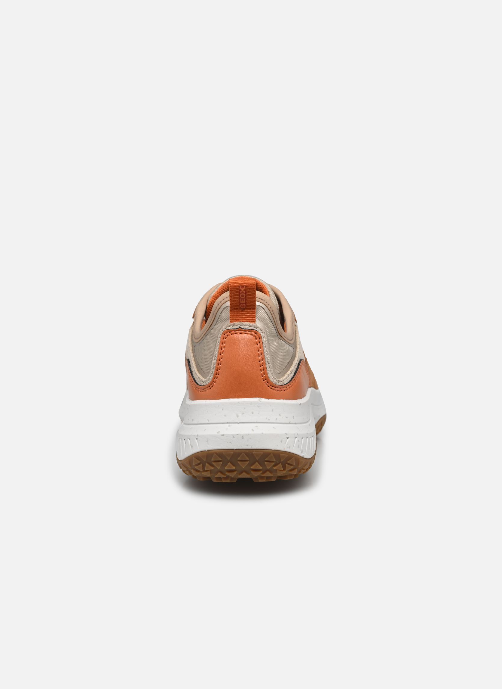 Sneakers D OLIVIERA + GRIP dames beige Geox Sneakers D OLIVIERA + GRIP dames beige LT TAUPE/COGNAC