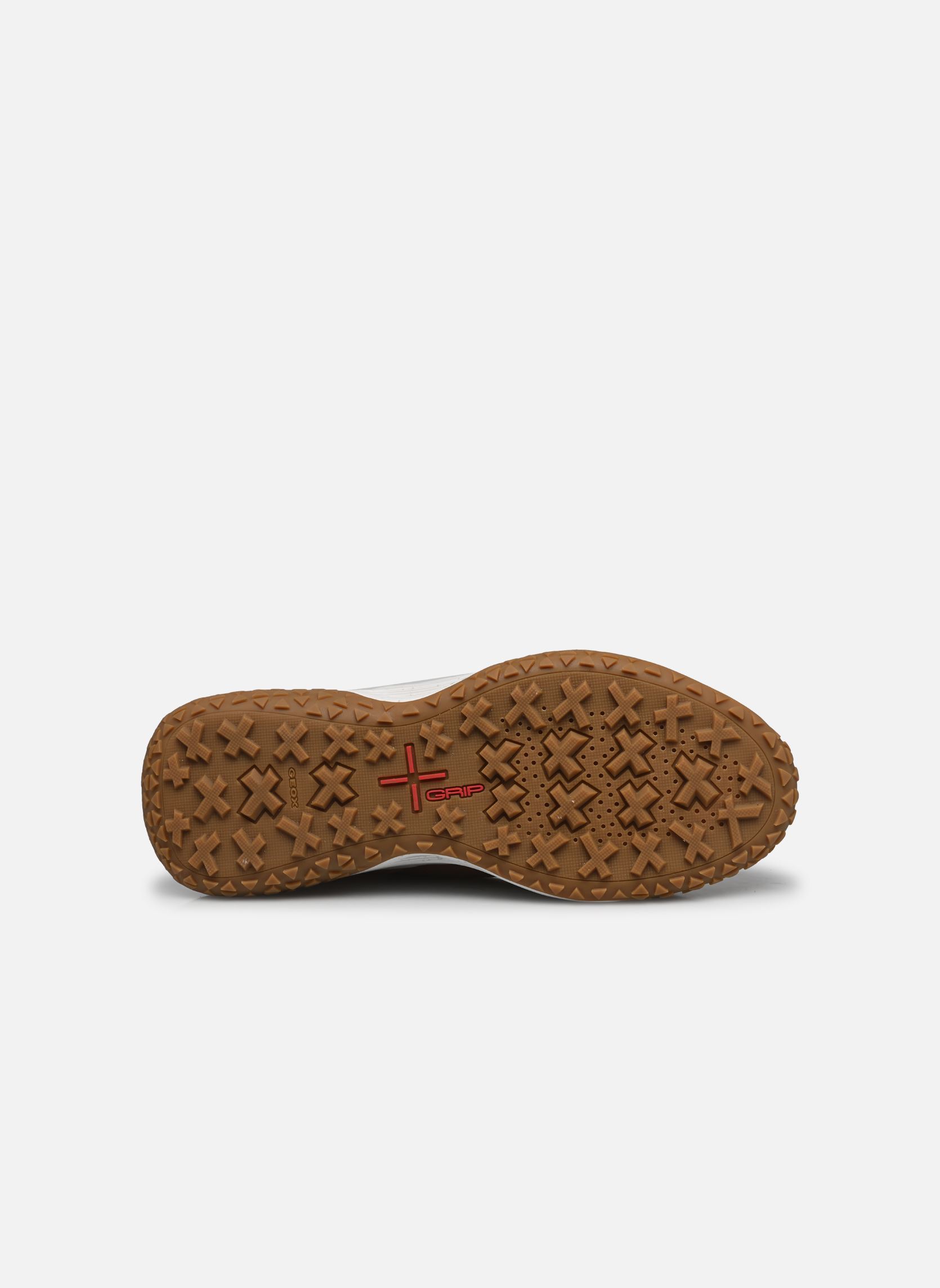Sneakers D OLIVIERA + GRIP dames beige Geox Sneakers D OLIVIERA + GRIP dames beige LT TAUPE/COGNAC