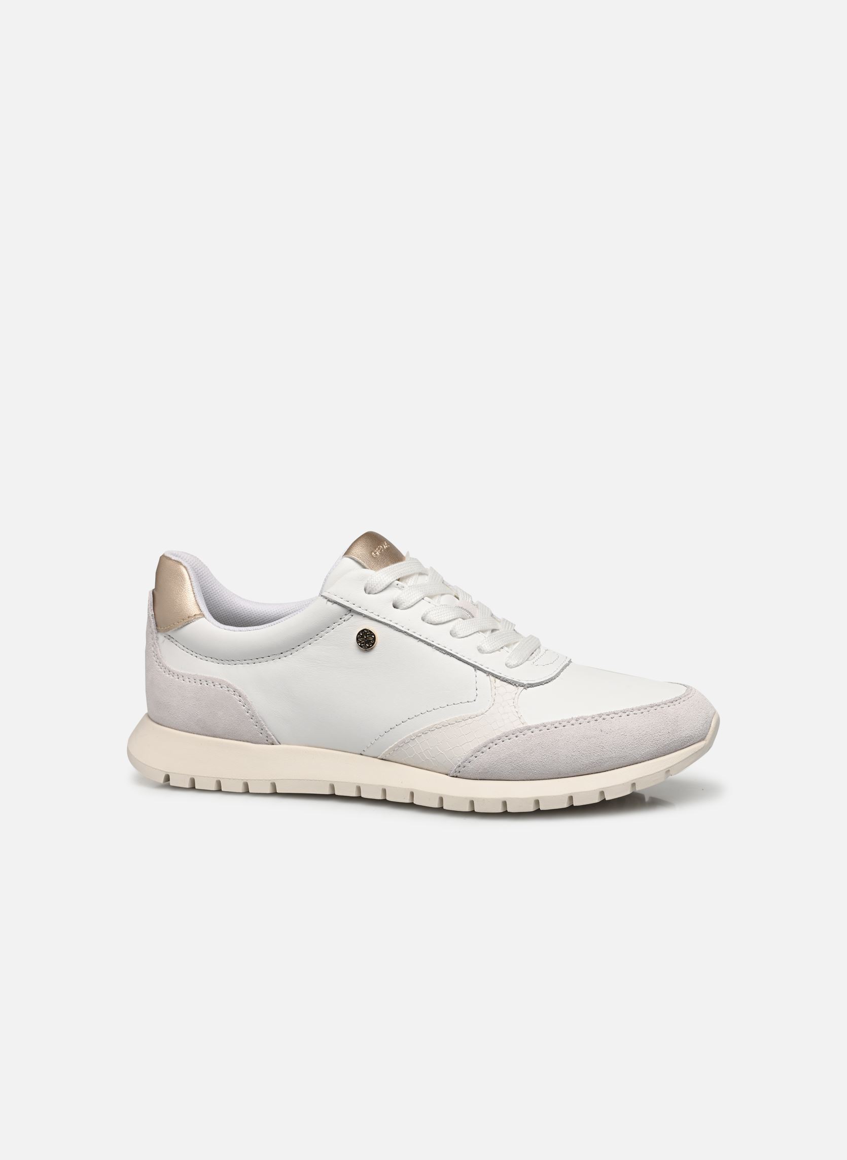 Baskets D SUKIE 2.0 femme blanc Geox Baskets D SUKIE 2.0 femme blanc BLANC / BLANC CASSÉ