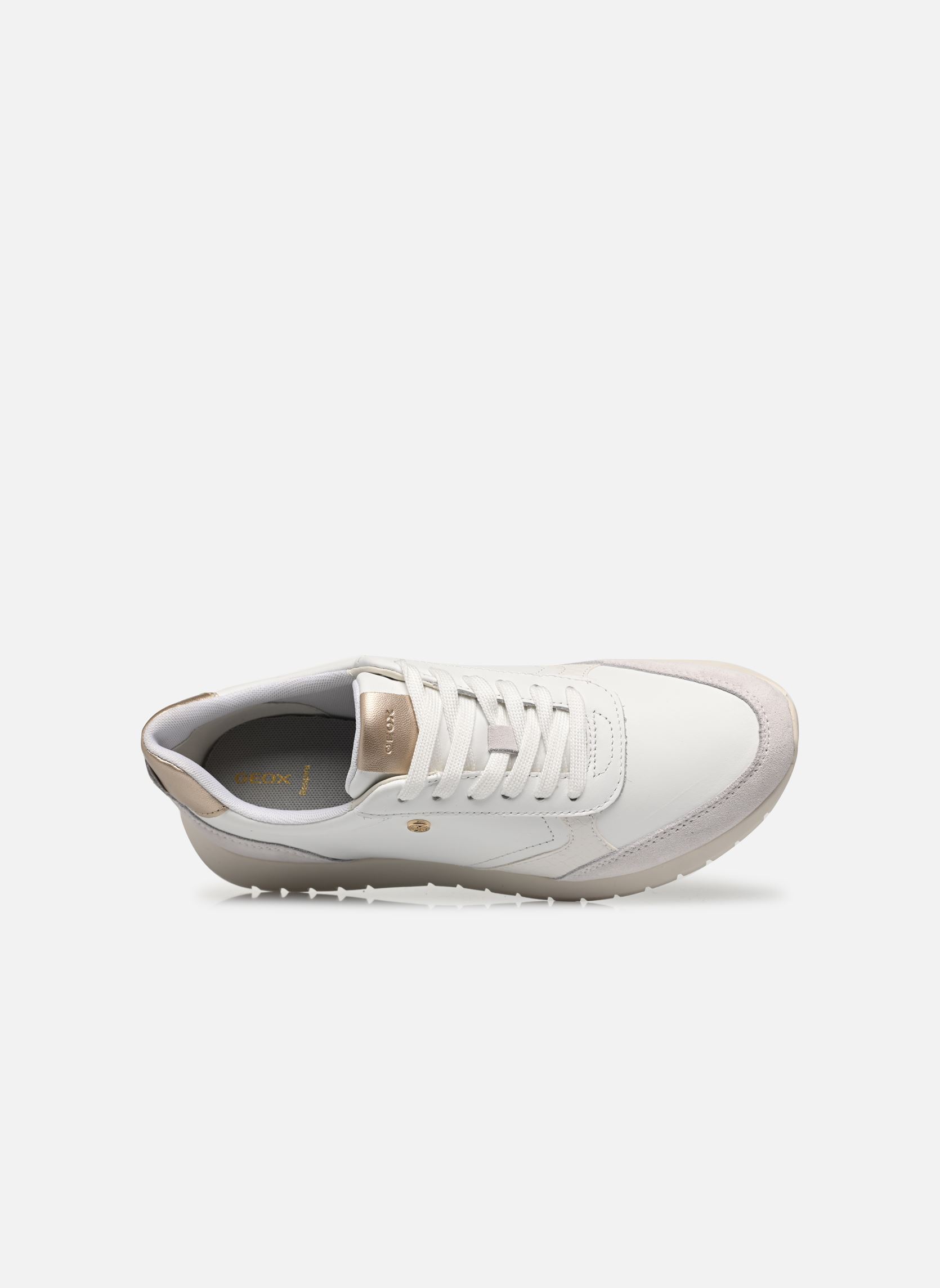 Baskets D SUKIE 2.0 femme blanc Geox Baskets D SUKIE 2.0 femme blanc BLANC / BLANC CASSÉ