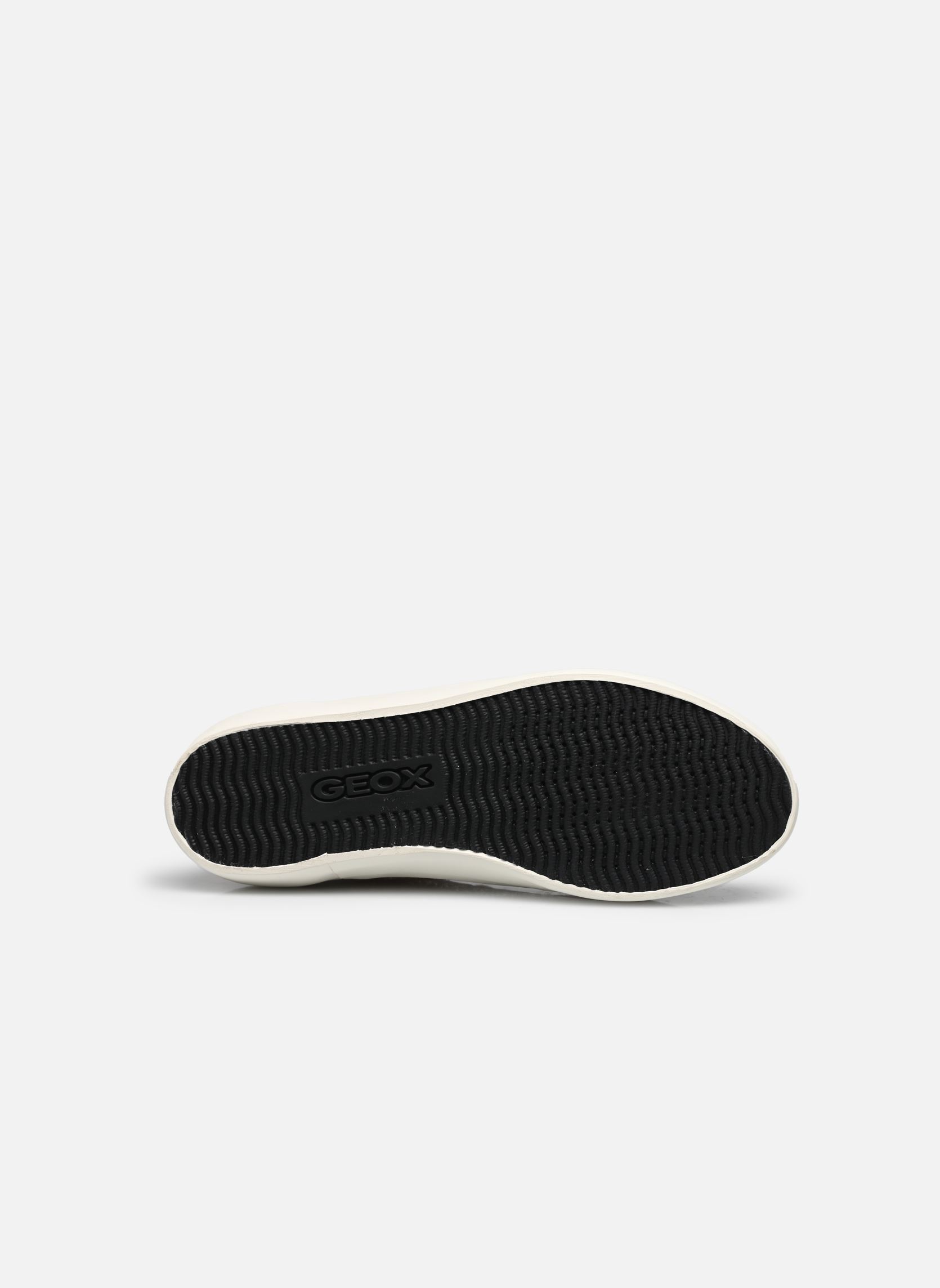 Sneakers D EMMELENY dames wit Geox Sneakers D EMMELENY dames wit BLANC / OR