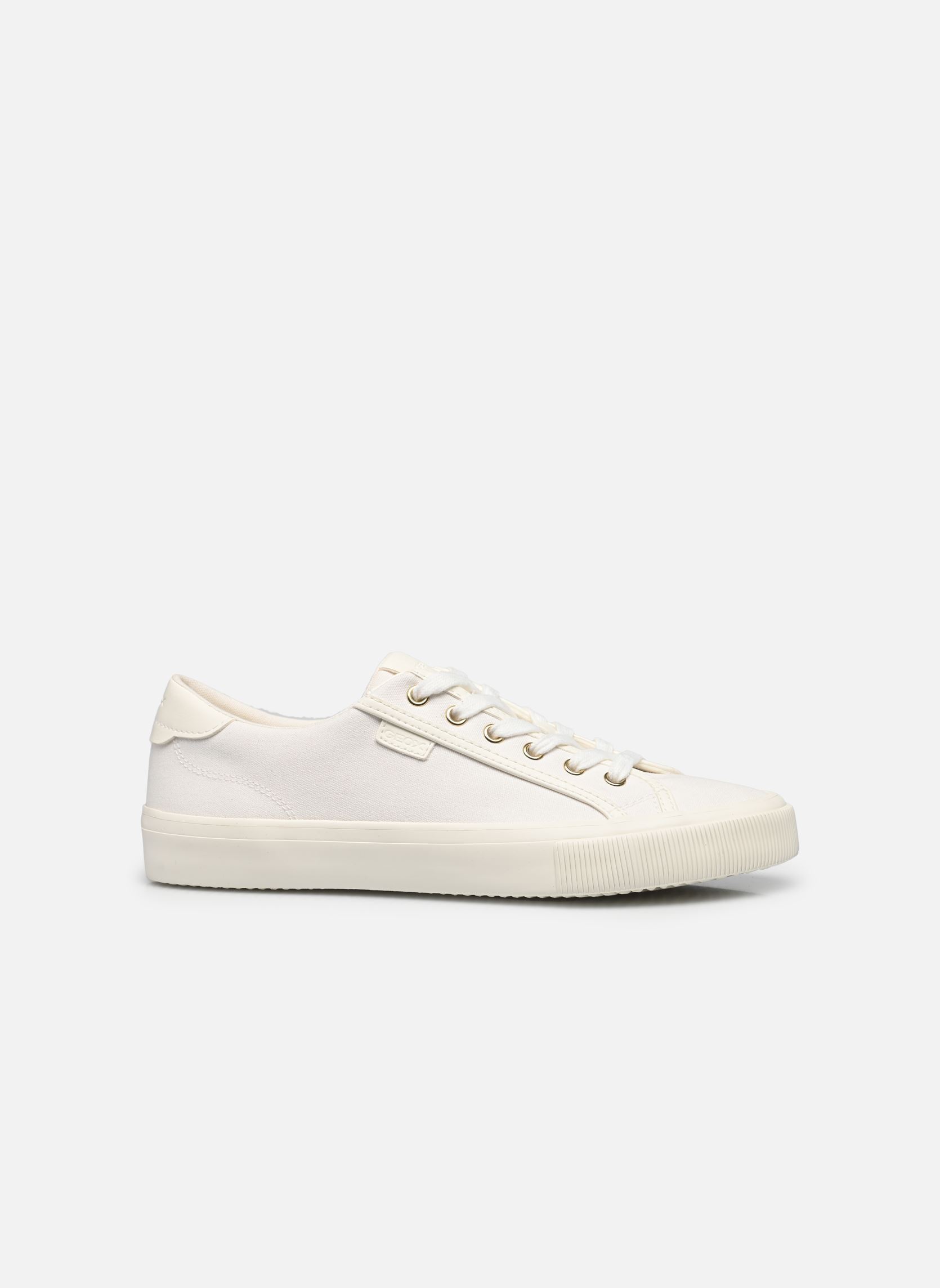Sneaker D EMMELENY damen weiß Geox Sneaker D EMMELENY damen weiß OPTIC WHITE