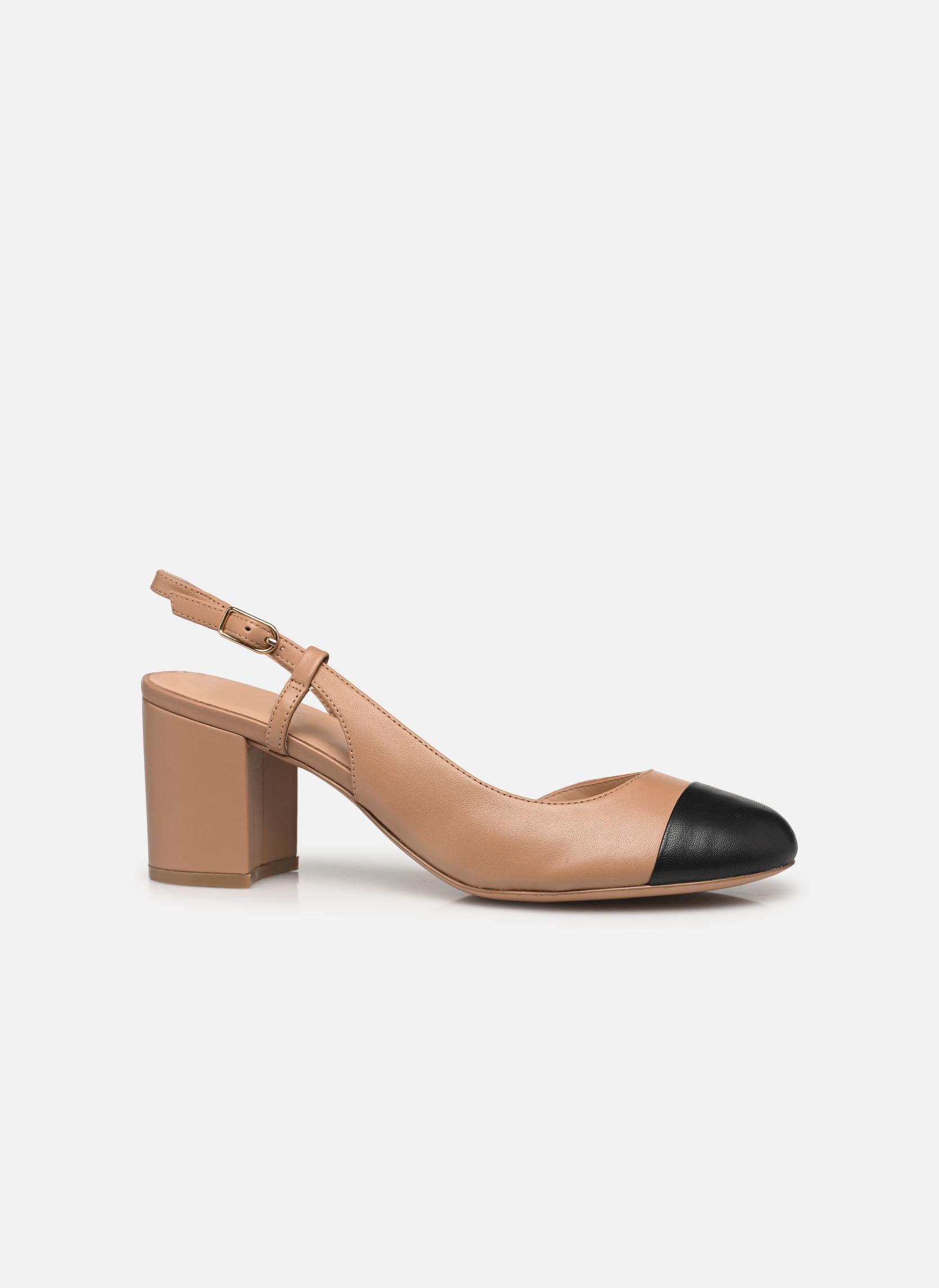Slingback pumps D VIRNILISA 65 dames beige Geox Slingback pumps D VIRNILISA 65 dames beige Beige/Noir