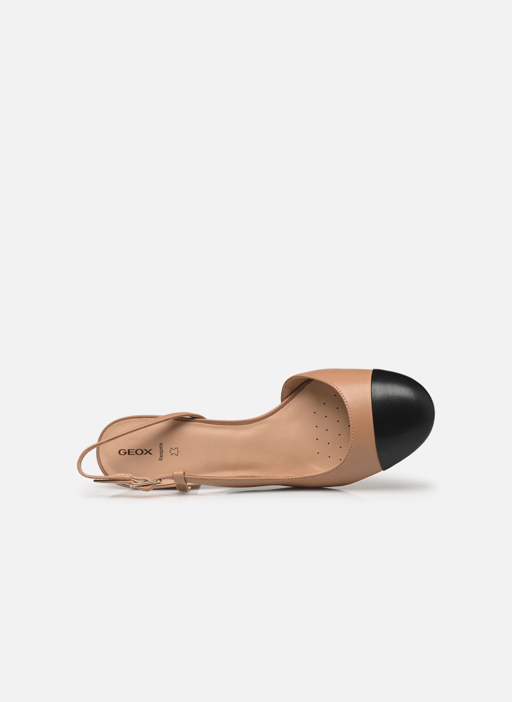 Slingback pumps D VIRNILISA 65 dames beige Geox Slingback pumps D VIRNILISA 65 dames beige Beige/Noir