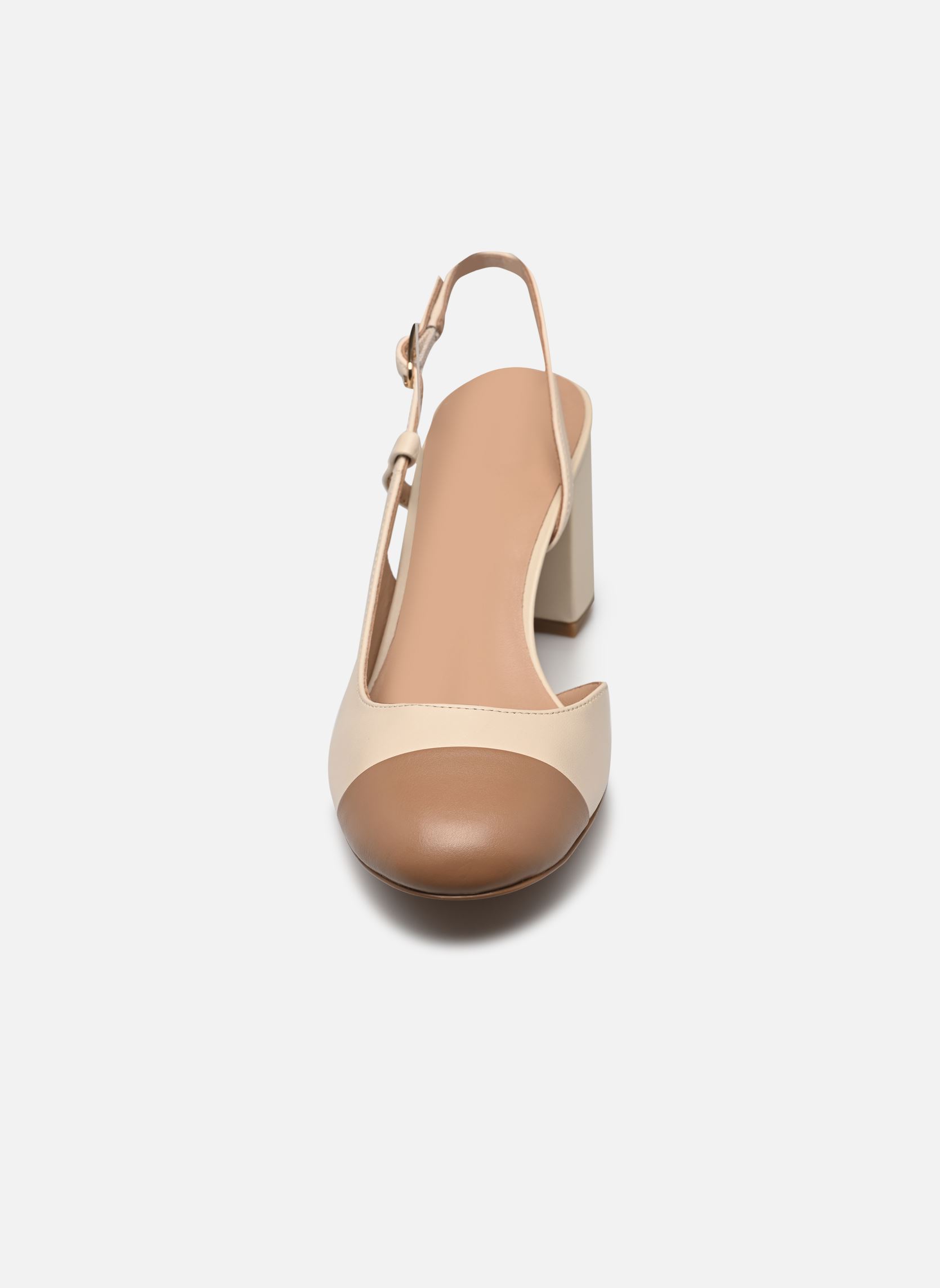 Slingback pumps D VIRNILISA 65 dames wit Geox Slingback pumps D VIRNILISA 65 dames wit PAPYRUS/BEIGE
