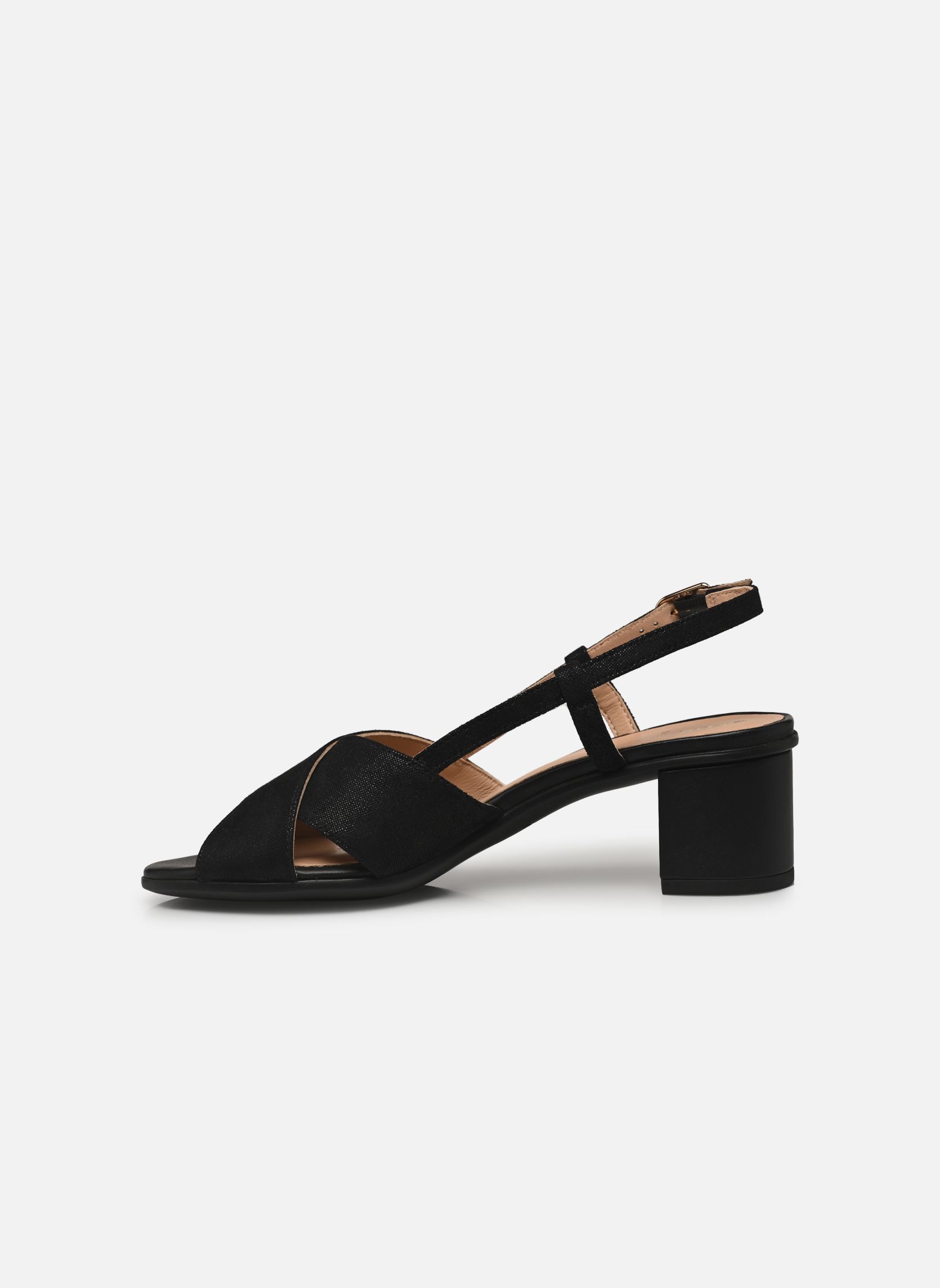 Sandalias y plataformas de cuña D AURELY 50 mujer negro Geox Sandalias y plataformas de cuña D AURELY 50 mujer negro Noir