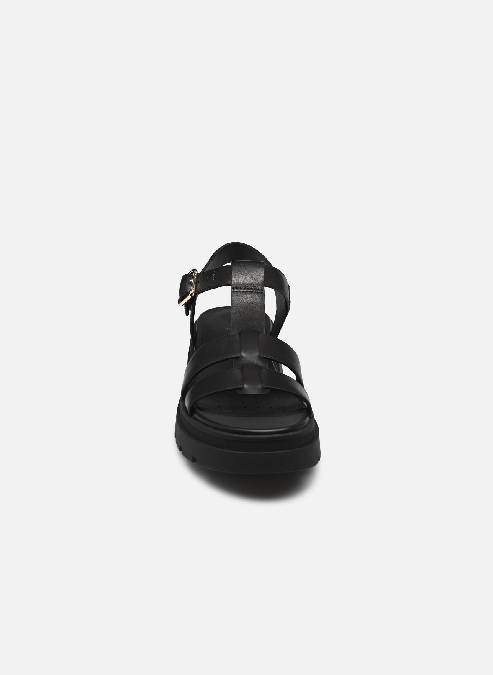 Sandales compensées et plateformes D ADACTER S femme noir Geox Sandales compensées et plateformes D ADACTER S femme noir NOIR