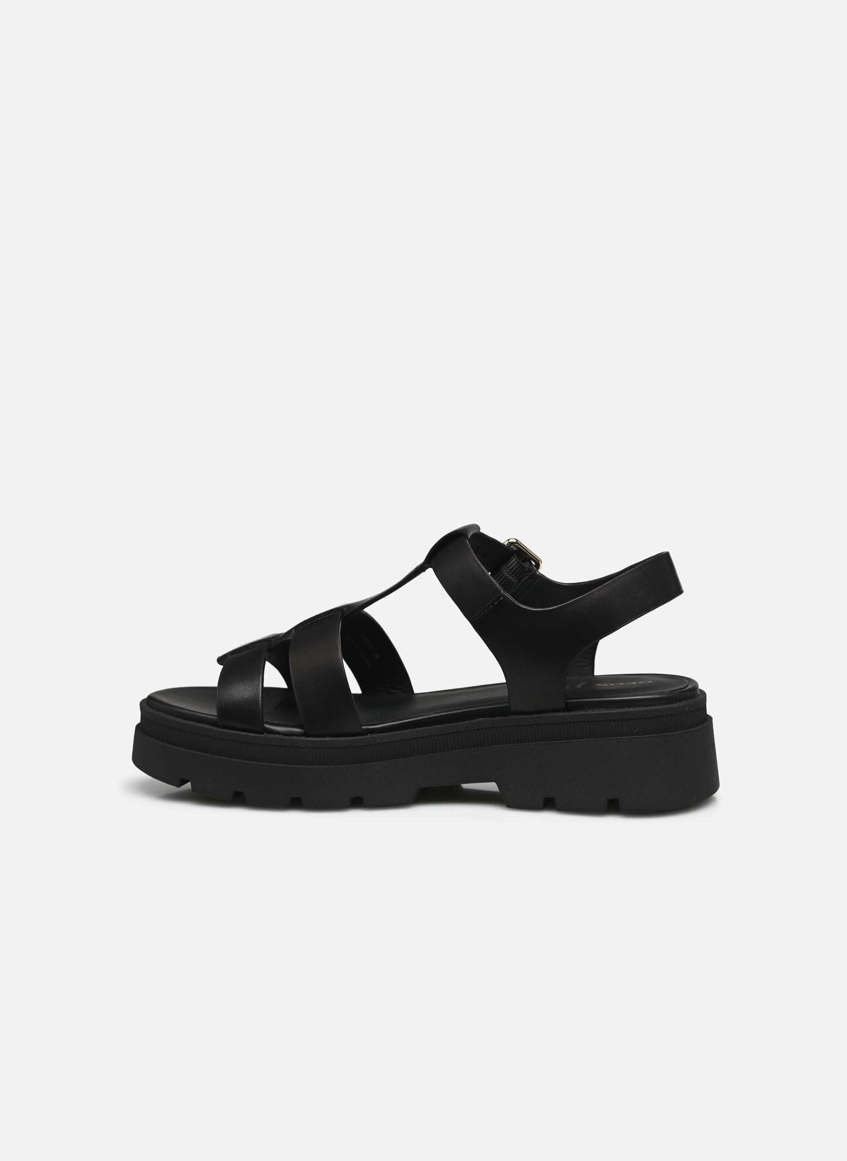 Sandales compensées et plateformes D ADACTER S femme noir Geox Sandales compensées et plateformes D ADACTER S femme noir NOIR