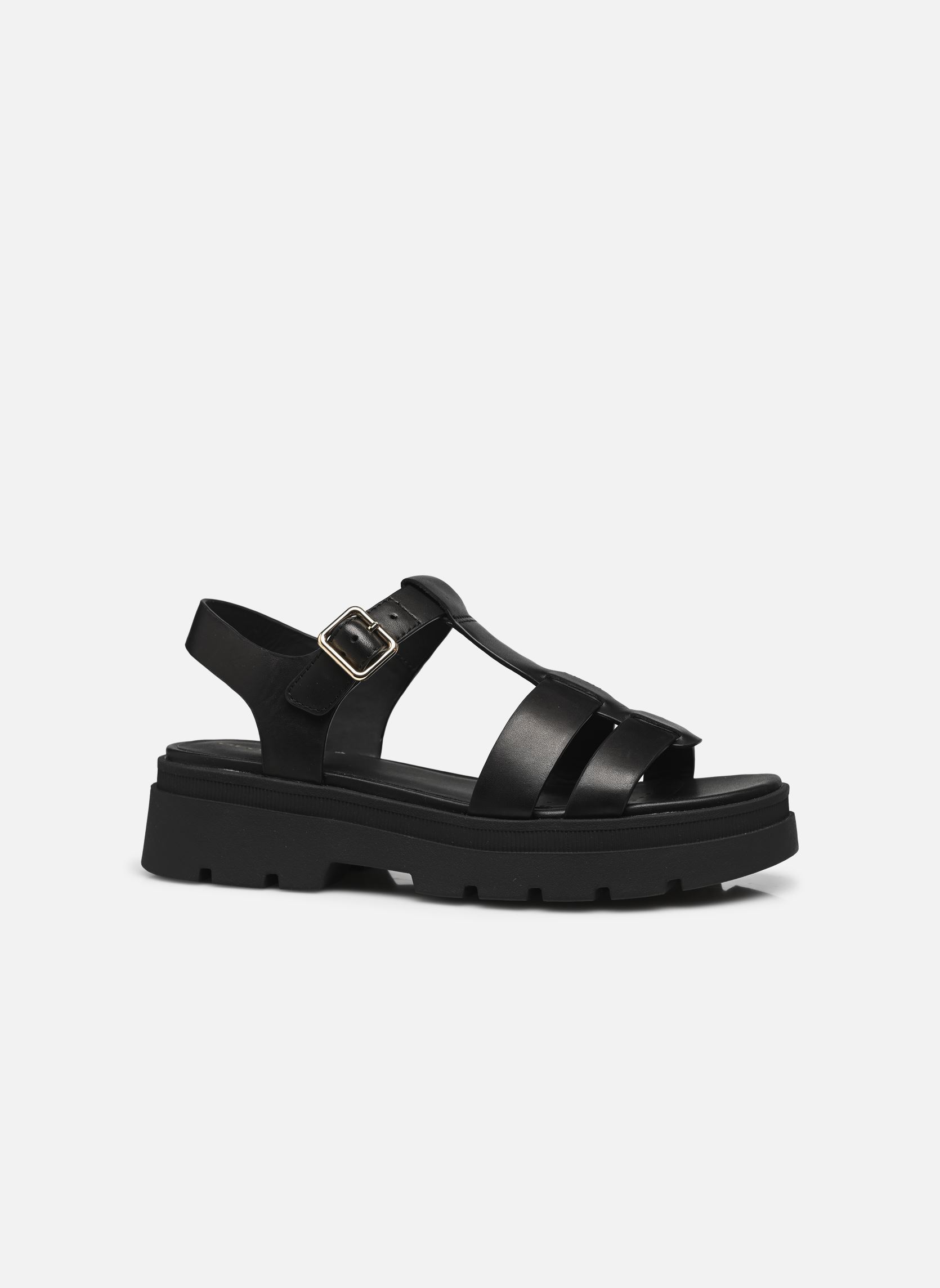 Sandales compensées et plateformes D ADACTER S femme noir Geox Sandales compensées et plateformes D ADACTER S femme noir NOIR