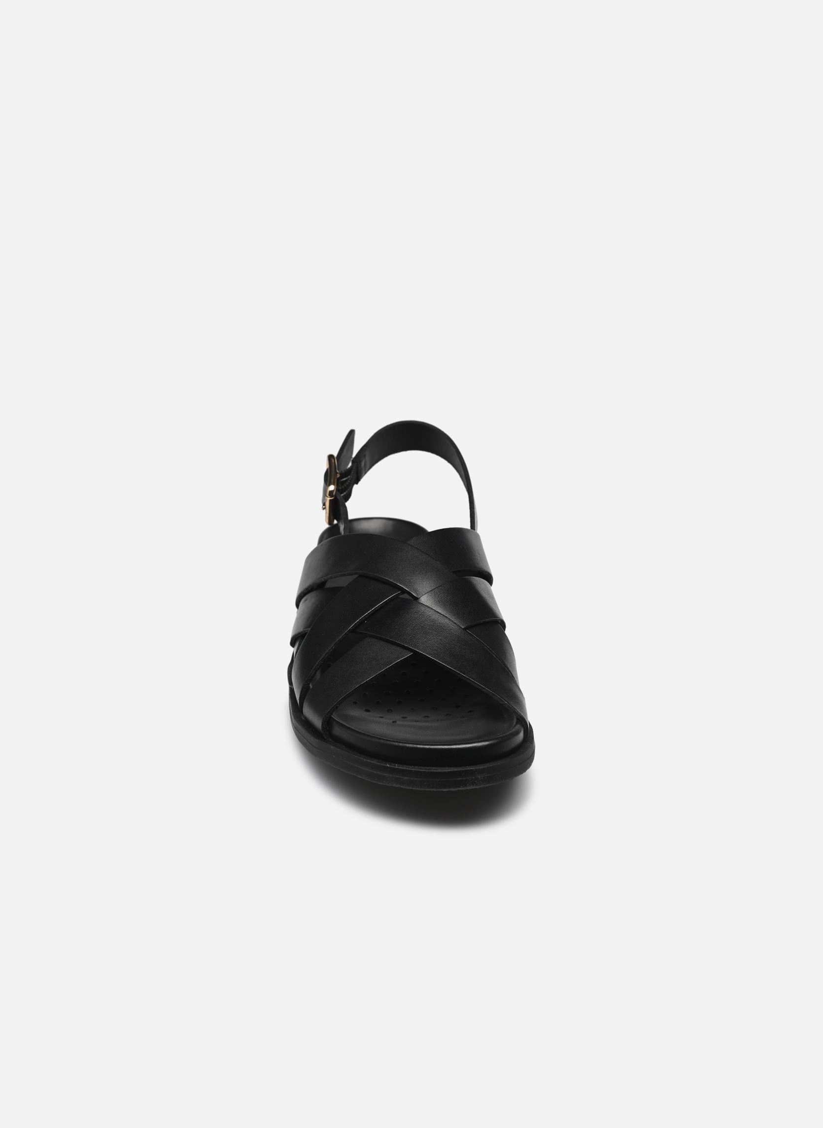 Sandales compensées et plateformes D ADELASH N femme noir Geox Sandales compensées et plateformes D ADELASH N femme noir Noir