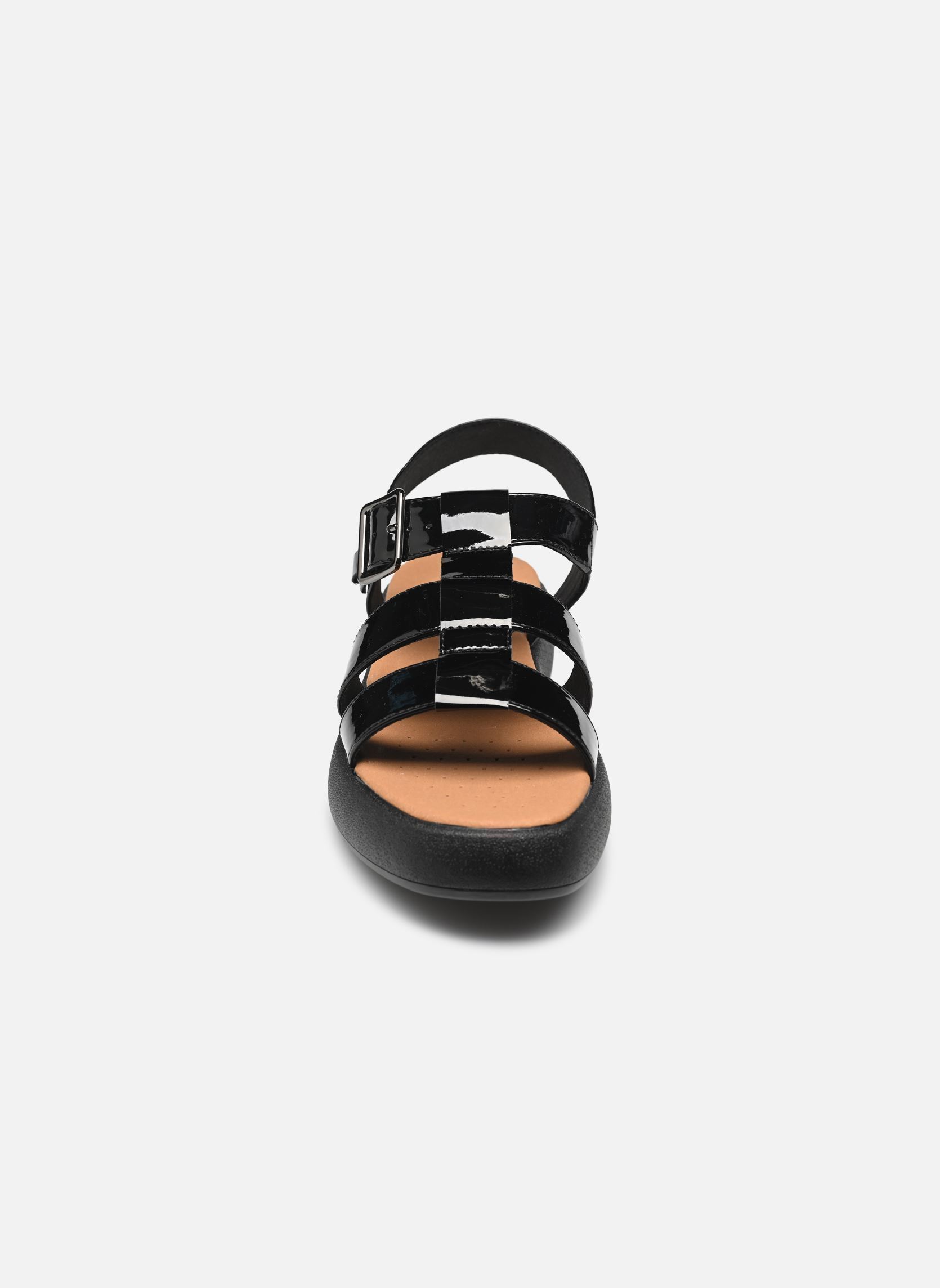 Sandales plates D CAMALEI N femme noir Geox Sandales plates D CAMALEI N femme noir Noir
