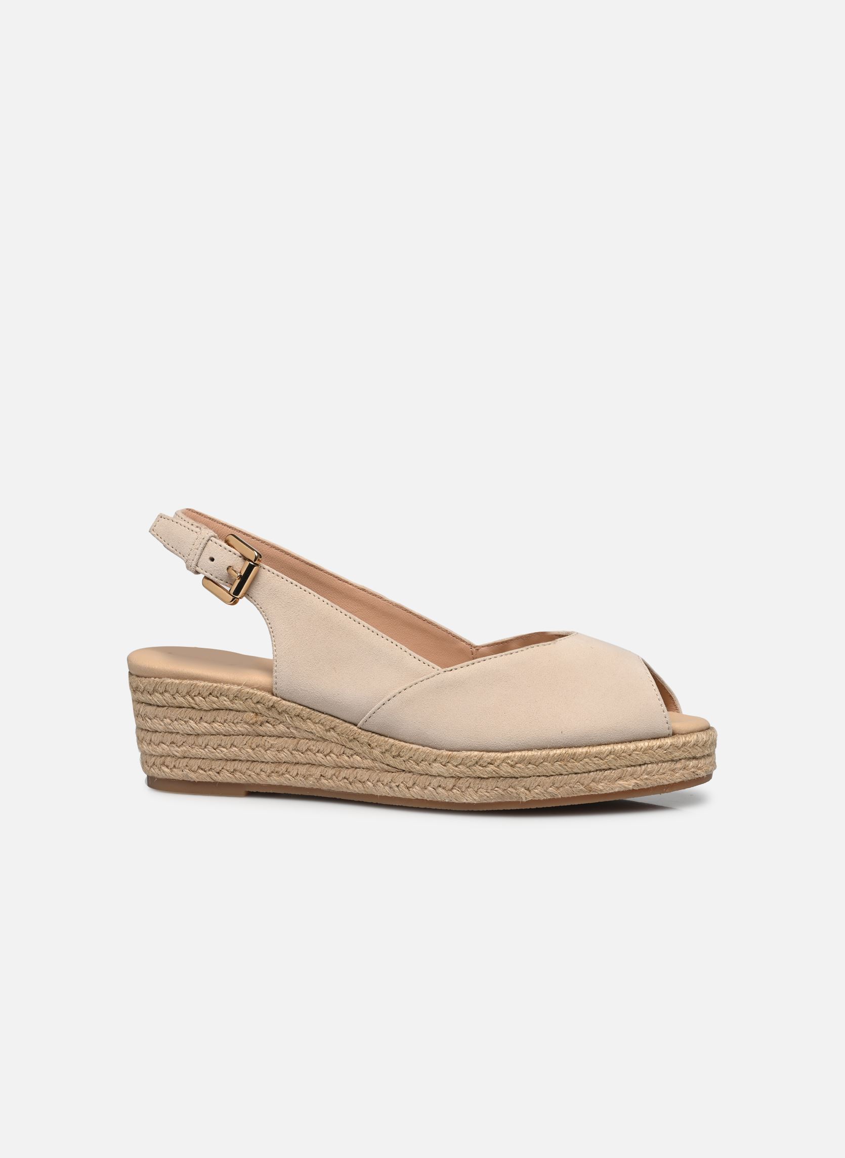 Sandales compensées et plateformes D IBERIDE femme beige Geox Sandales compensées et plateformes D IBERIDE femme beige Taupe Pâle