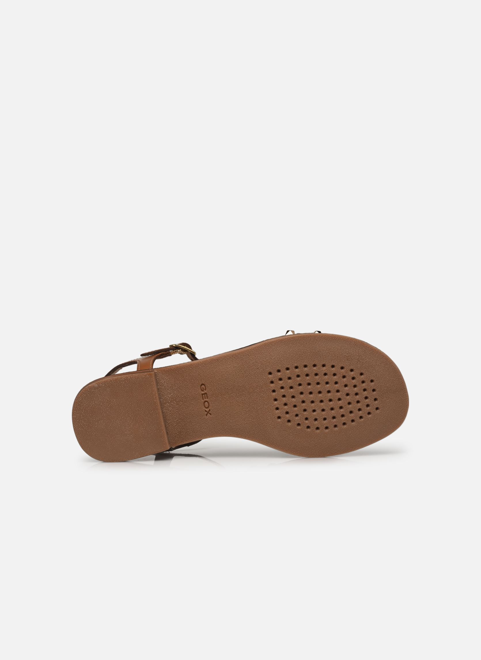 Sandales plates D MADDALUSIAC femme marron Geox Sandales plates D MADDALUSIAC femme marron Camel