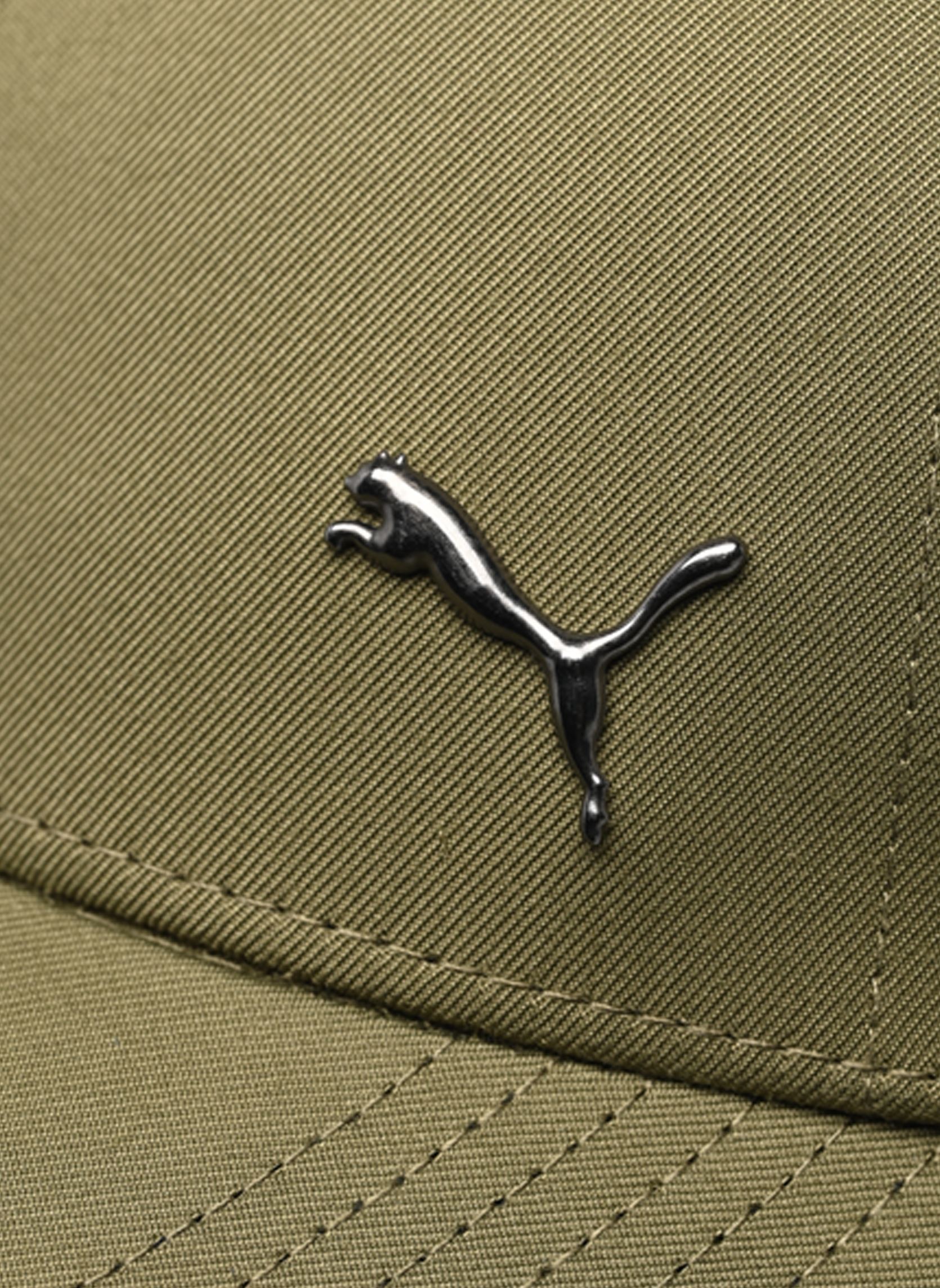 Casquettes Ess Metal Puma Cat Bb Cap vert Puma Casquettes Ess Metal Puma Cat Bb Cap vert PUMA OLIVE