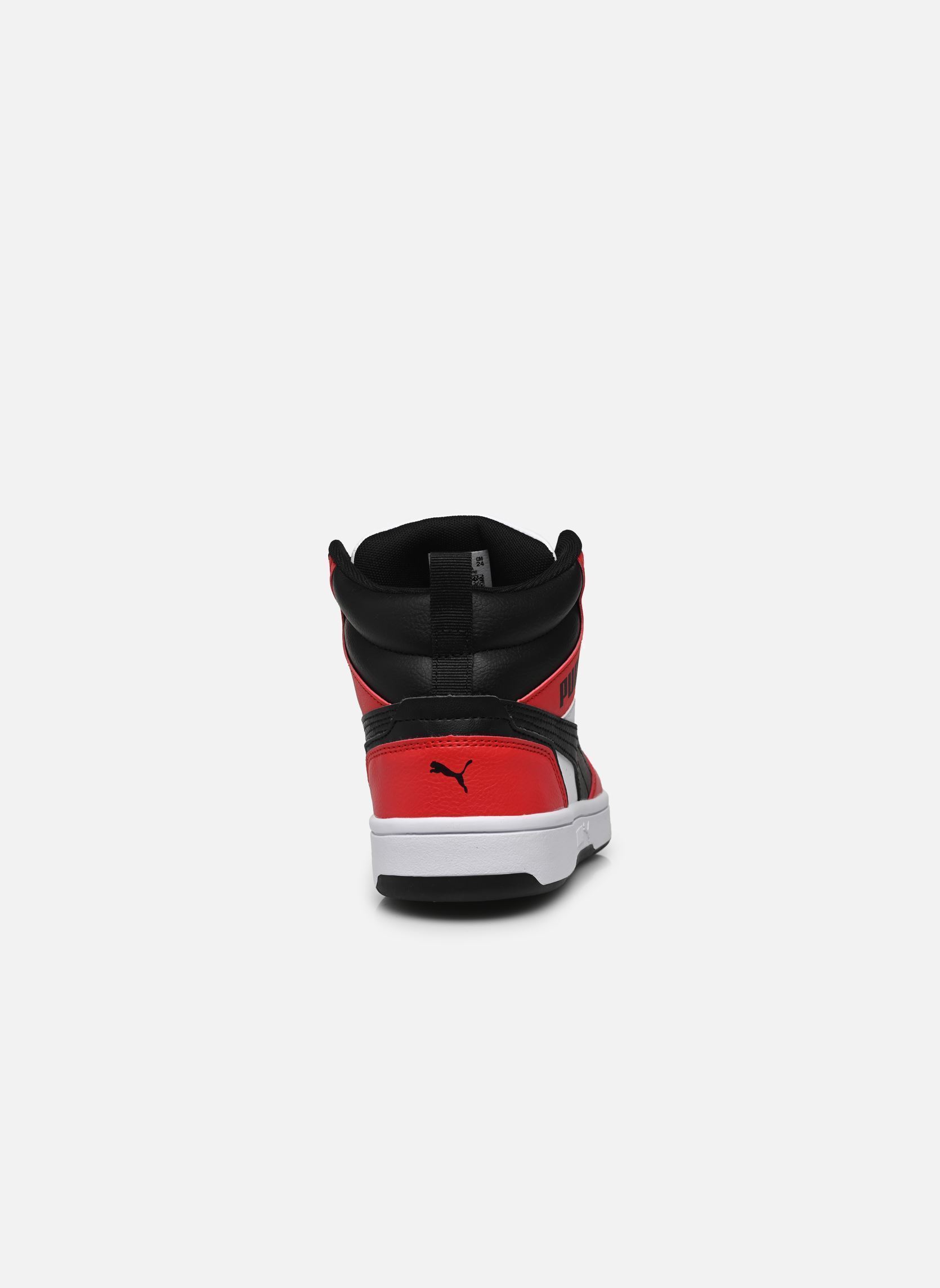 Baskets Puma Rebound V6 Mid Jr multicolore Puma Baskets Puma Rebound V6 Mid Jr multicolore PUMA WHITE-PUMA BLACK-FOR ALL