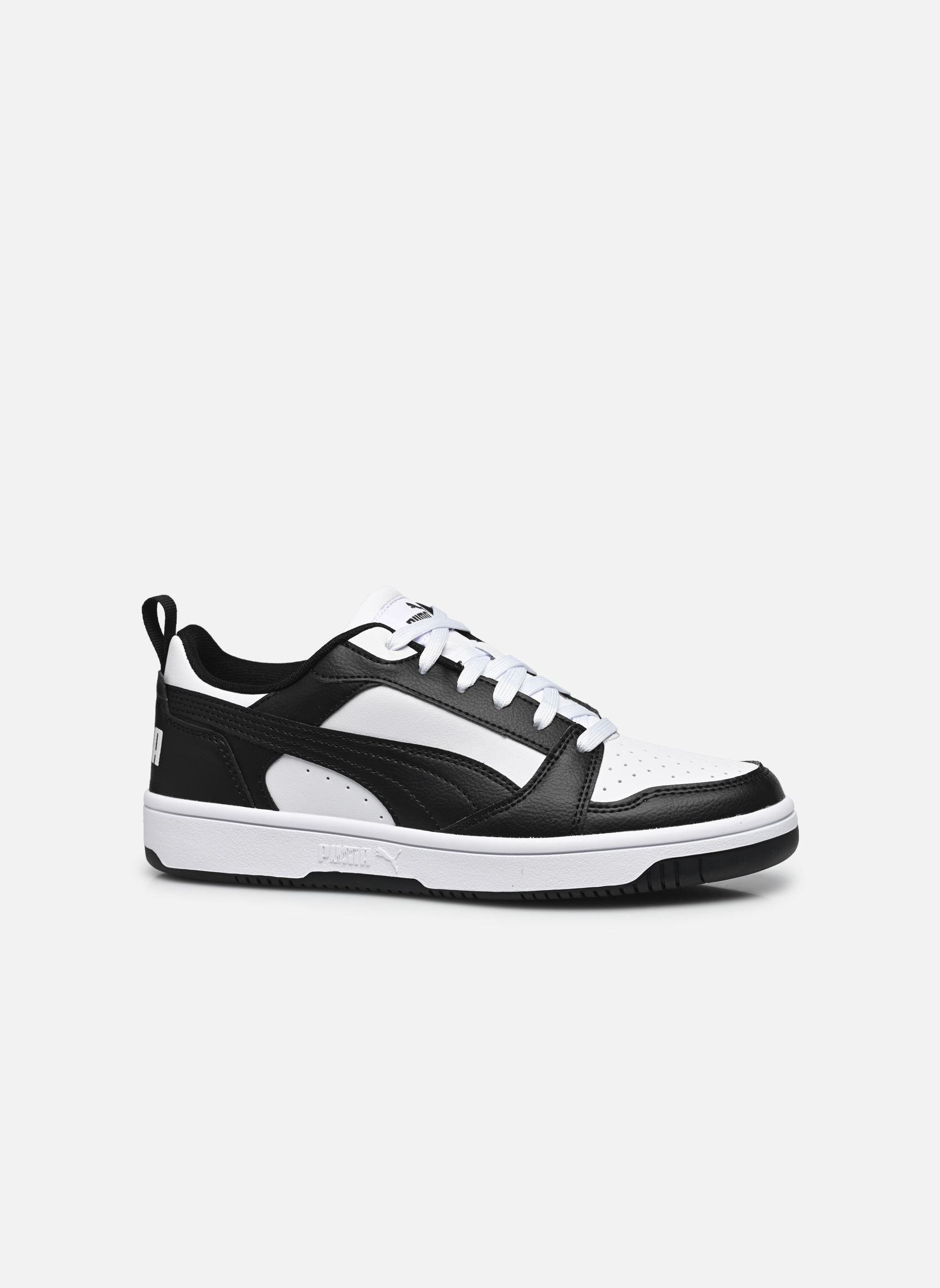 Baskets Puma Rebound V6 Lo Jr noir Puma Baskets Puma Rebound V6 Lo Jr noir PUMA WHITE-PUMA BLACK