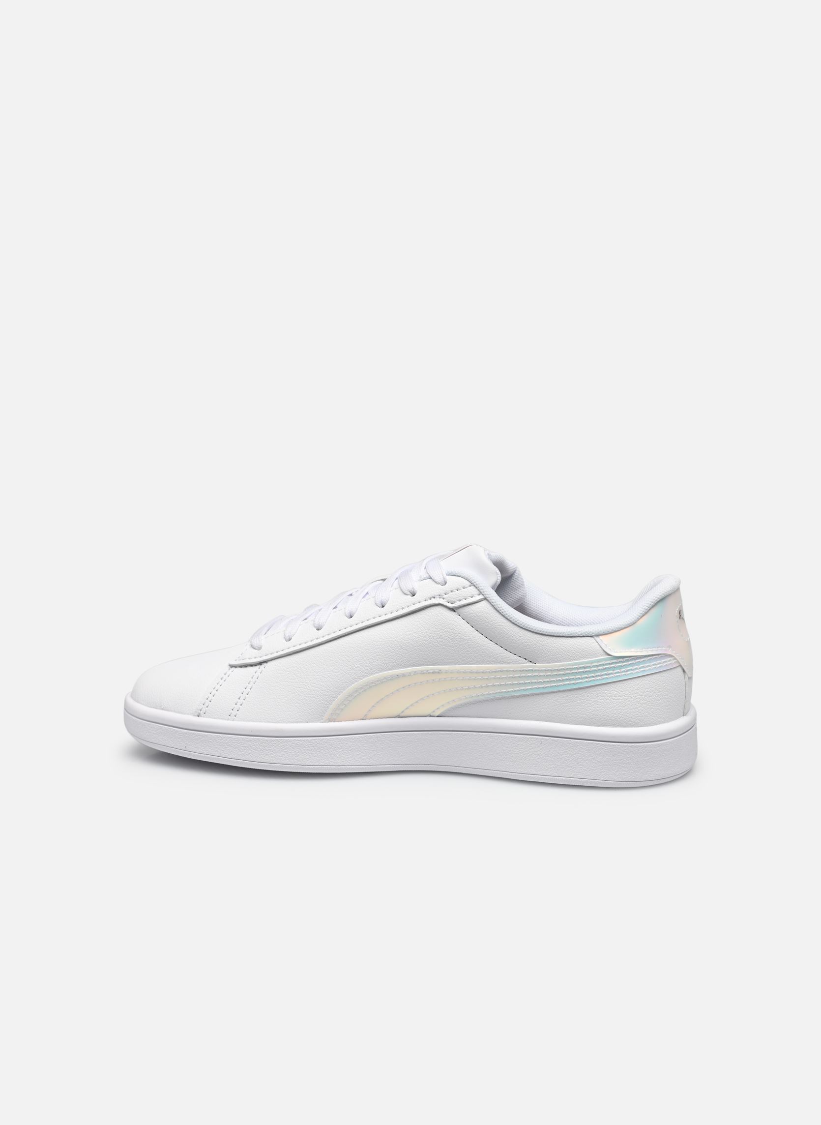 Sneakers Puma Smash 3.0 Holo 2.0 Jr wit Puma Sneakers Puma Smash 3.0 Holo 2.0 Jr wit PUMA WHITE-MAUVE MIST-PUMA SIL