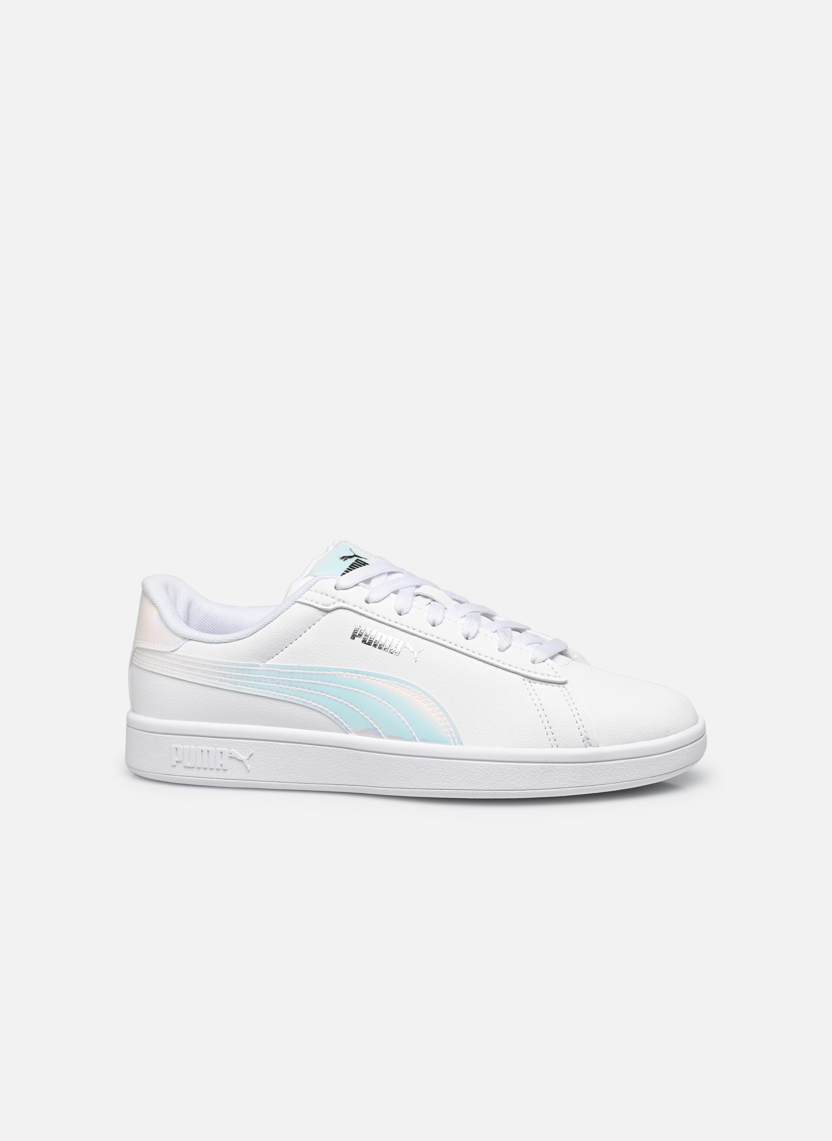Sneakers Puma Smash 3.0 Holo 2.0 Jr wit Puma Sneakers Puma Smash 3.0 Holo 2.0 Jr wit PUMA WHITE-MAUVE MIST-PUMA SIL
