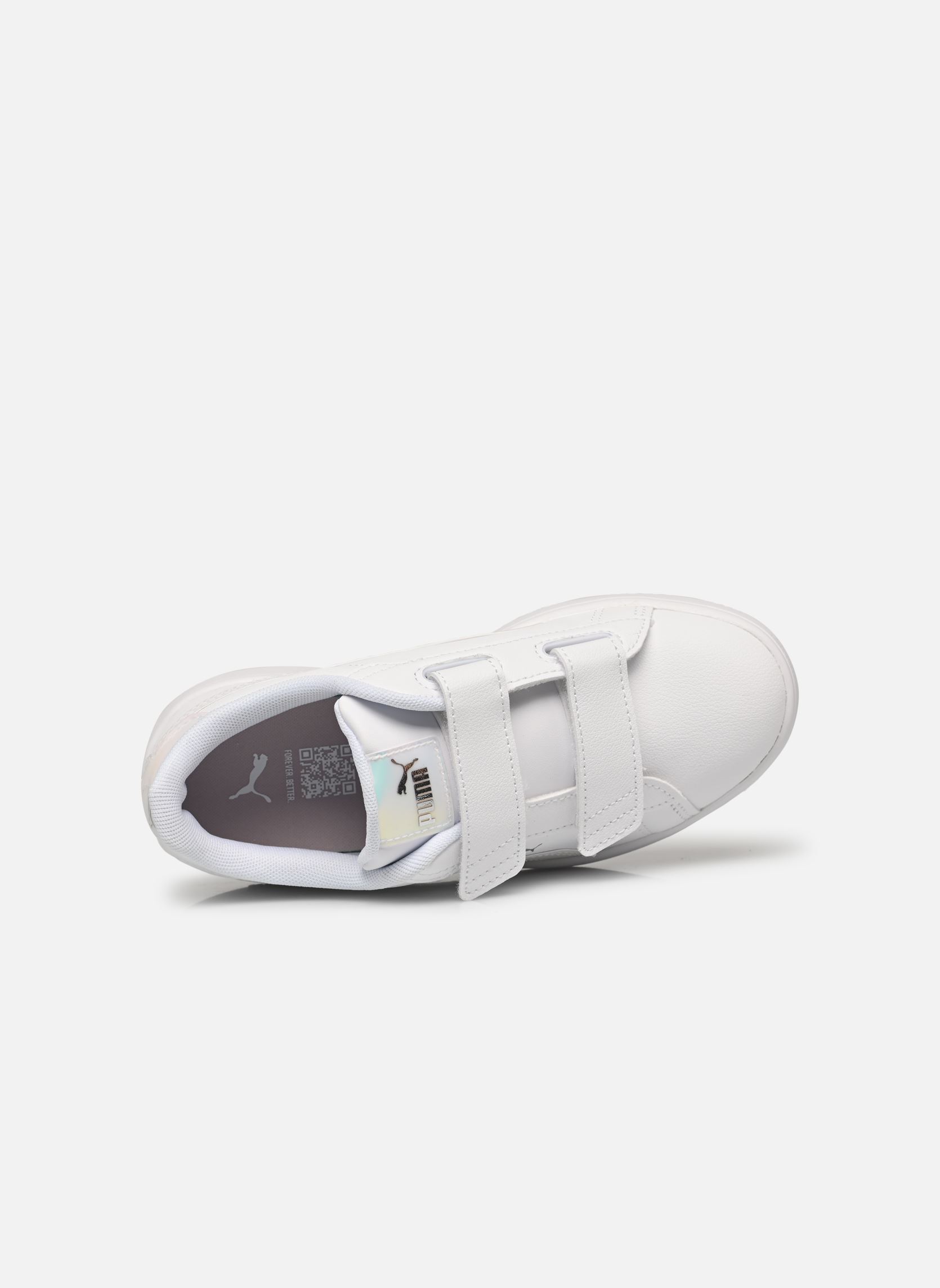 Sneakers Puma Smash 3.0 Holo 2.0 V Ps bianco Puma Sneakers Puma Smash 3.0 Holo 2.0 V Ps bianco PUMA WHITE-MAUVE MIST-PUMA SIL