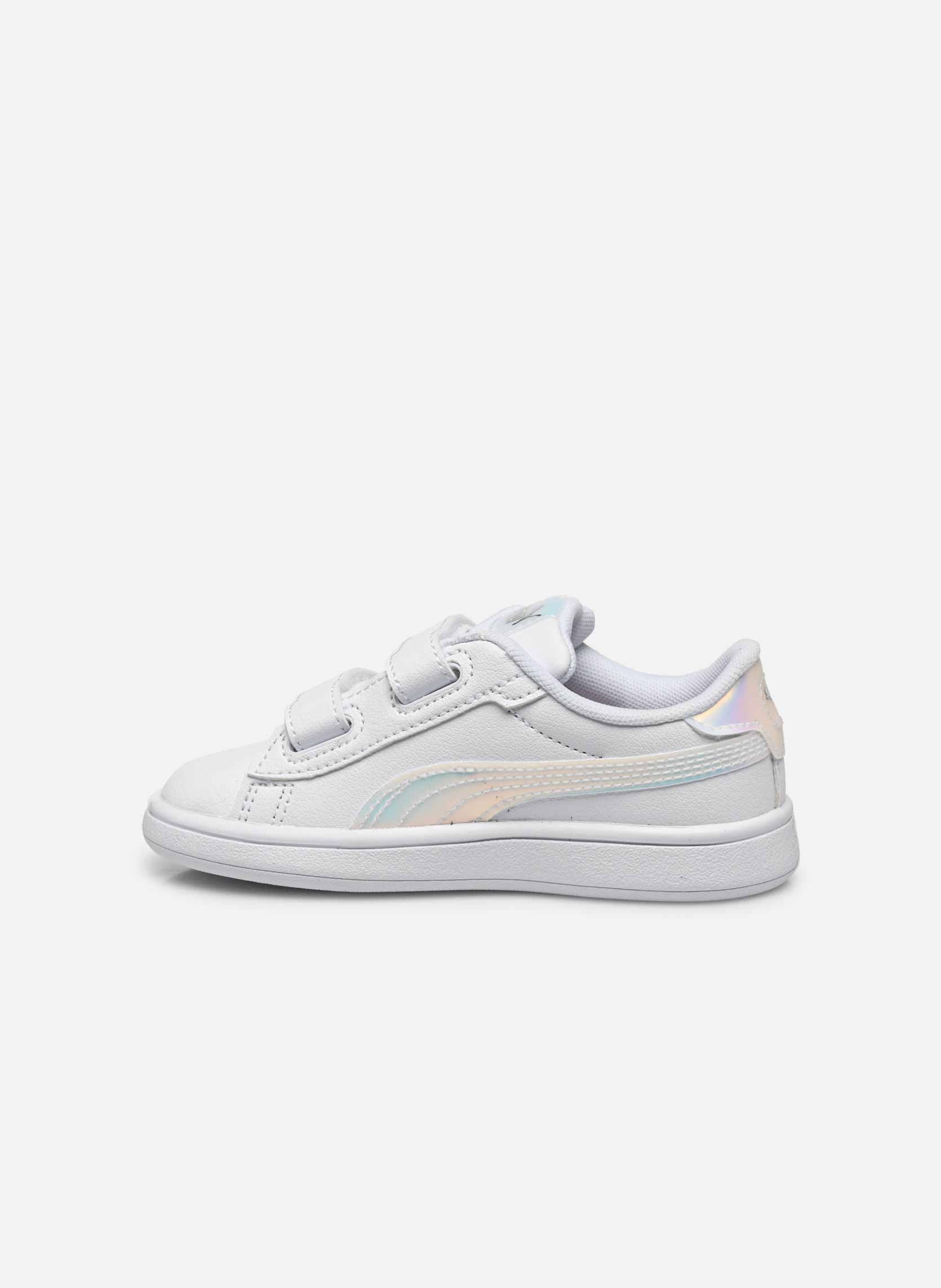 Zapatillas Puma Smash 3.0 Holo 2.0 V Inf niña blanco Puma Zapatillas Puma Smash 3.0 Holo 2.0 V Inf niña blanco PUMA WHITE-MAUVE MIST-PUMA SIL