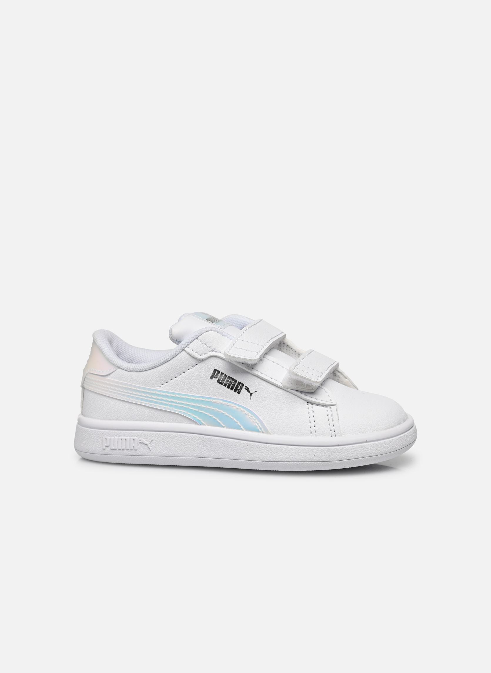 Zapatillas Puma Smash 3.0 Holo 2.0 V Inf niña blanco Puma Zapatillas Puma Smash 3.0 Holo 2.0 V Inf niña blanco PUMA WHITE-MAUVE MIST-PUMA SIL