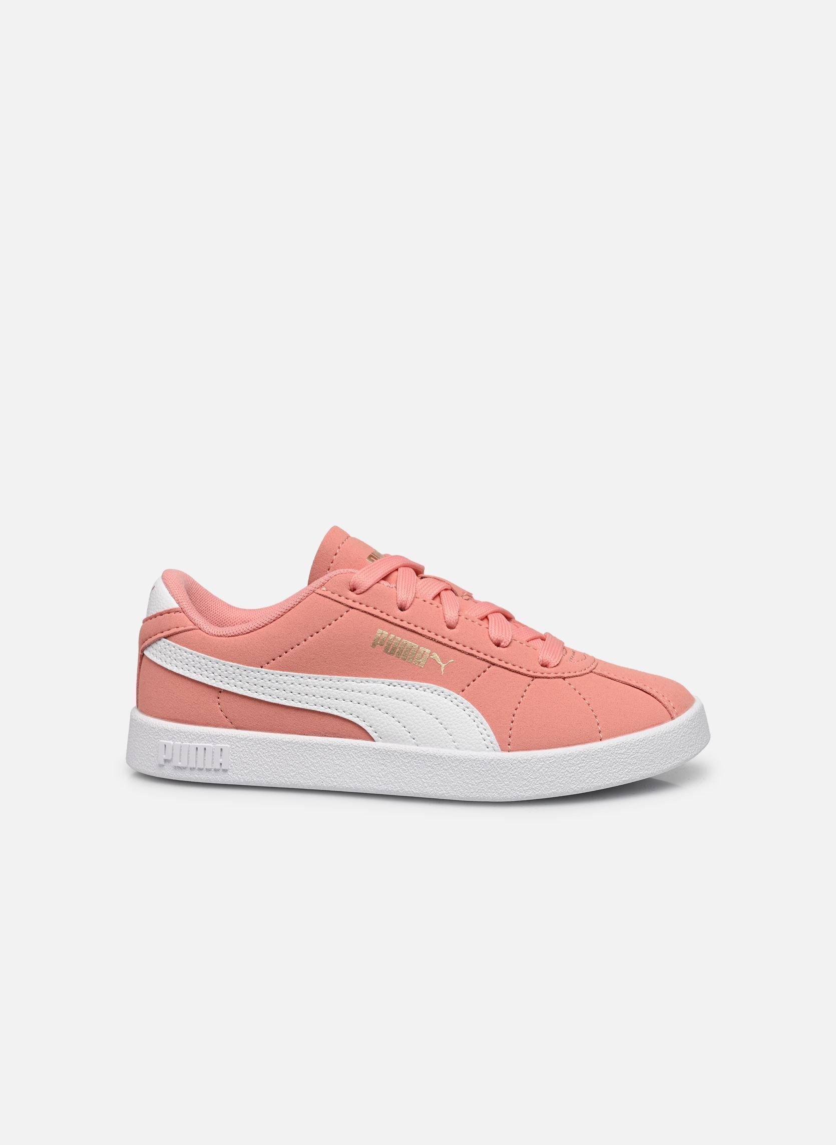 Baskets Puma Club Ii Ps fille rose Puma Baskets Puma Club Ii Ps fille rose PINK FRUIT-PUMA WHITE